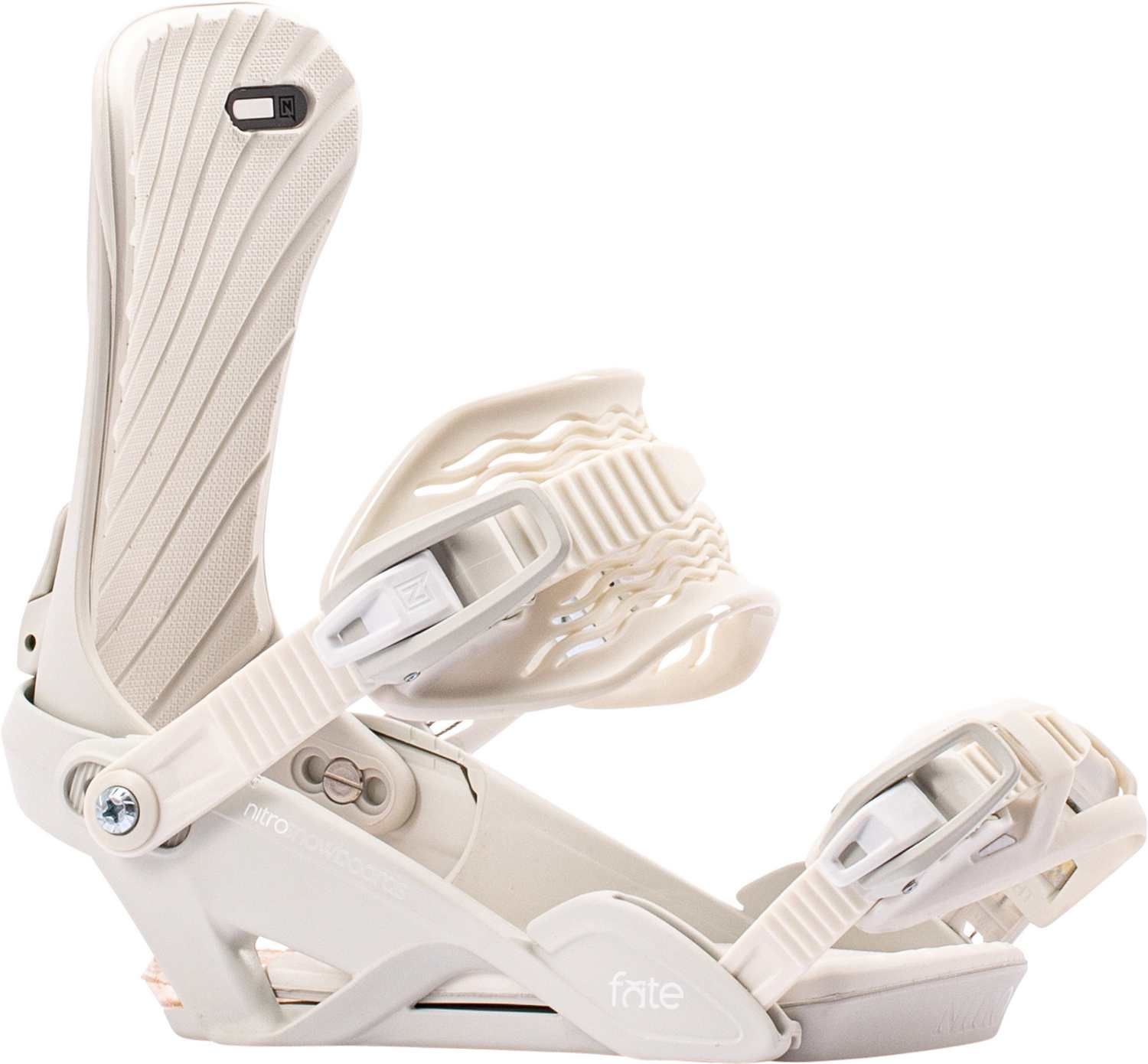 Image of Nitro Fate Damen Snowboardbindung Weiss, Damen, Größe: S/M