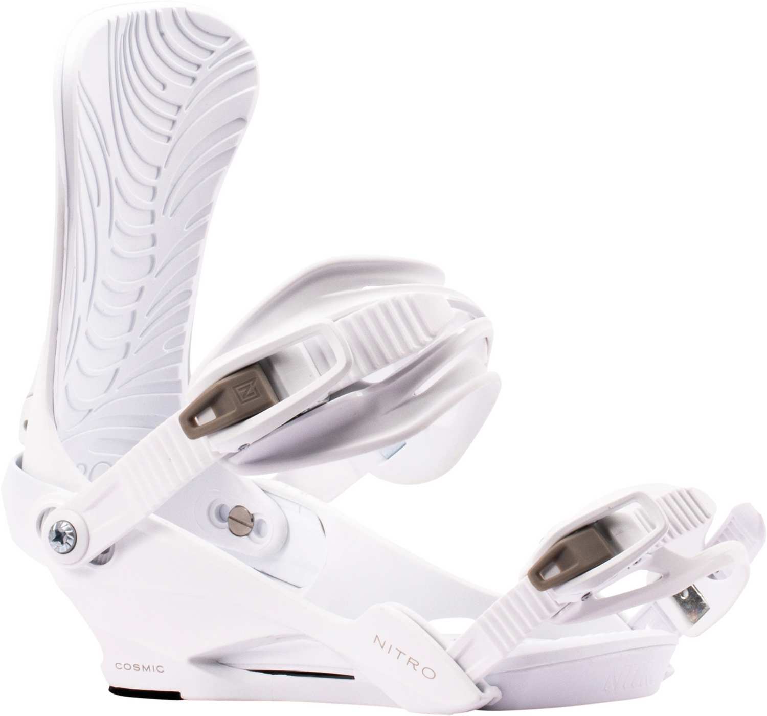 Image of Nitro Cosmic Damen Snowboardbindung Weiss, Damen, Größe: S/M