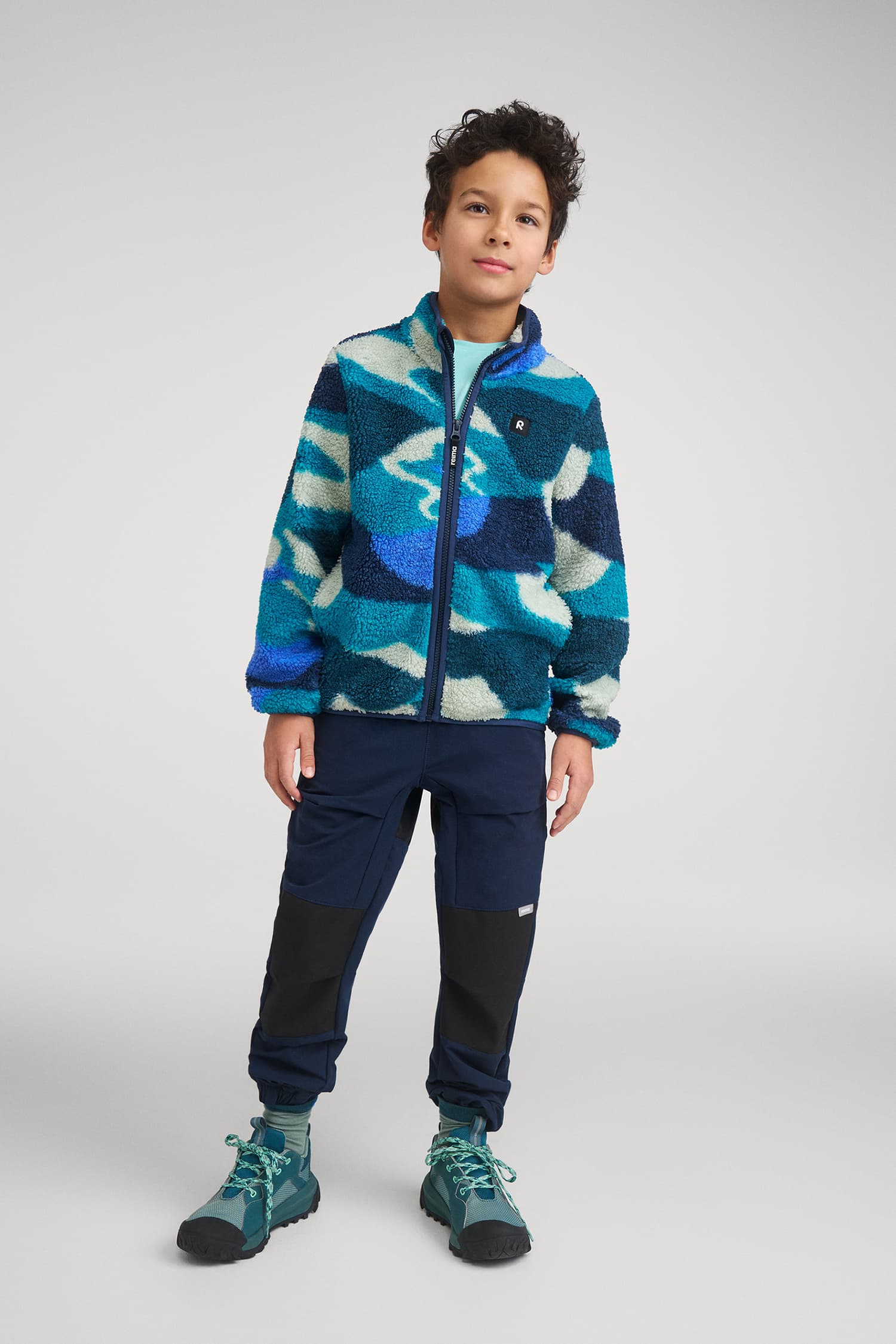 Image of reima Tupsis Mini Kinder Midlayer Blau, , Größe: 140