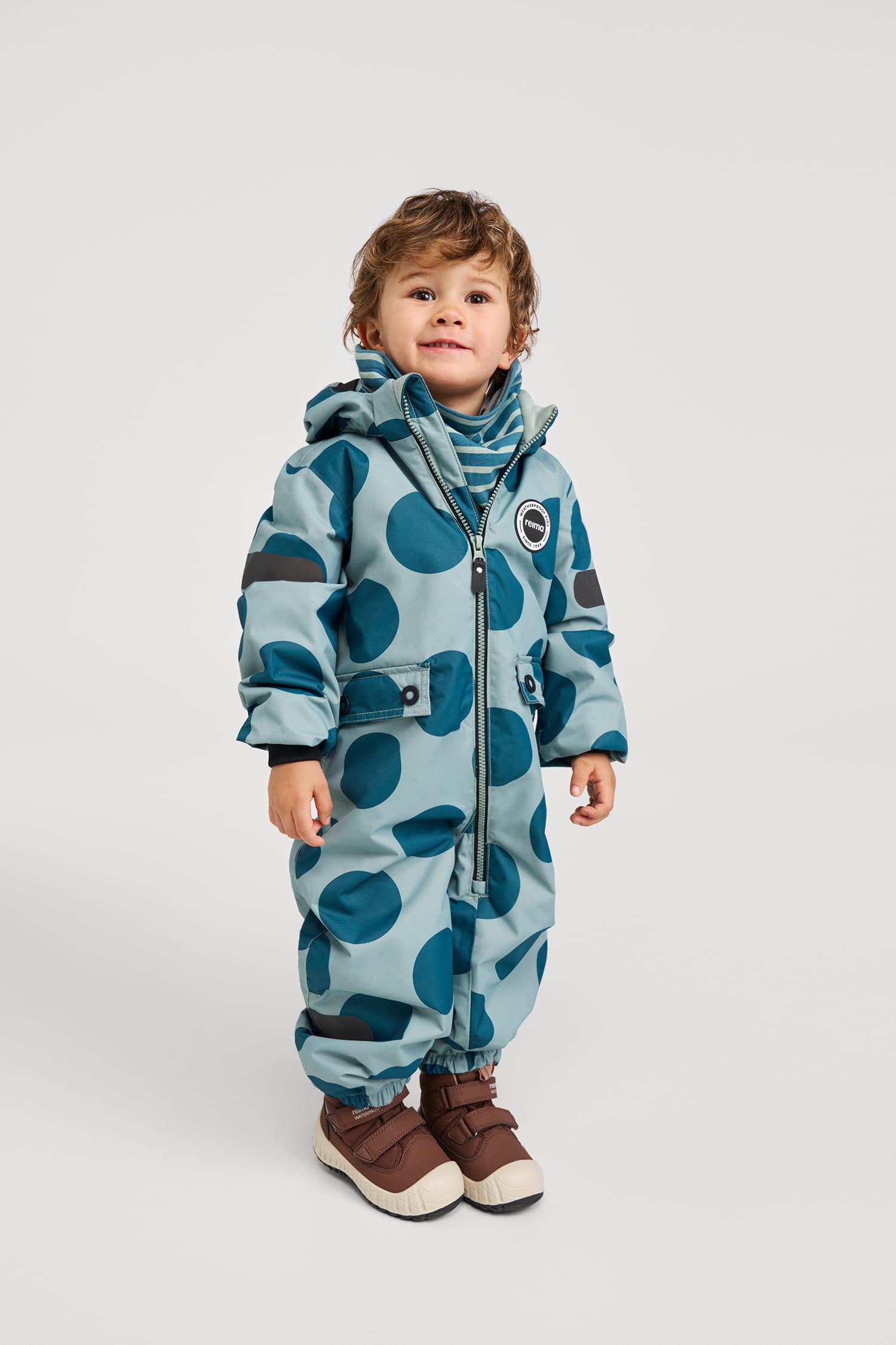 Image of reima Marte Mid Kleinkind Skioverall Grün, , Größe: 80