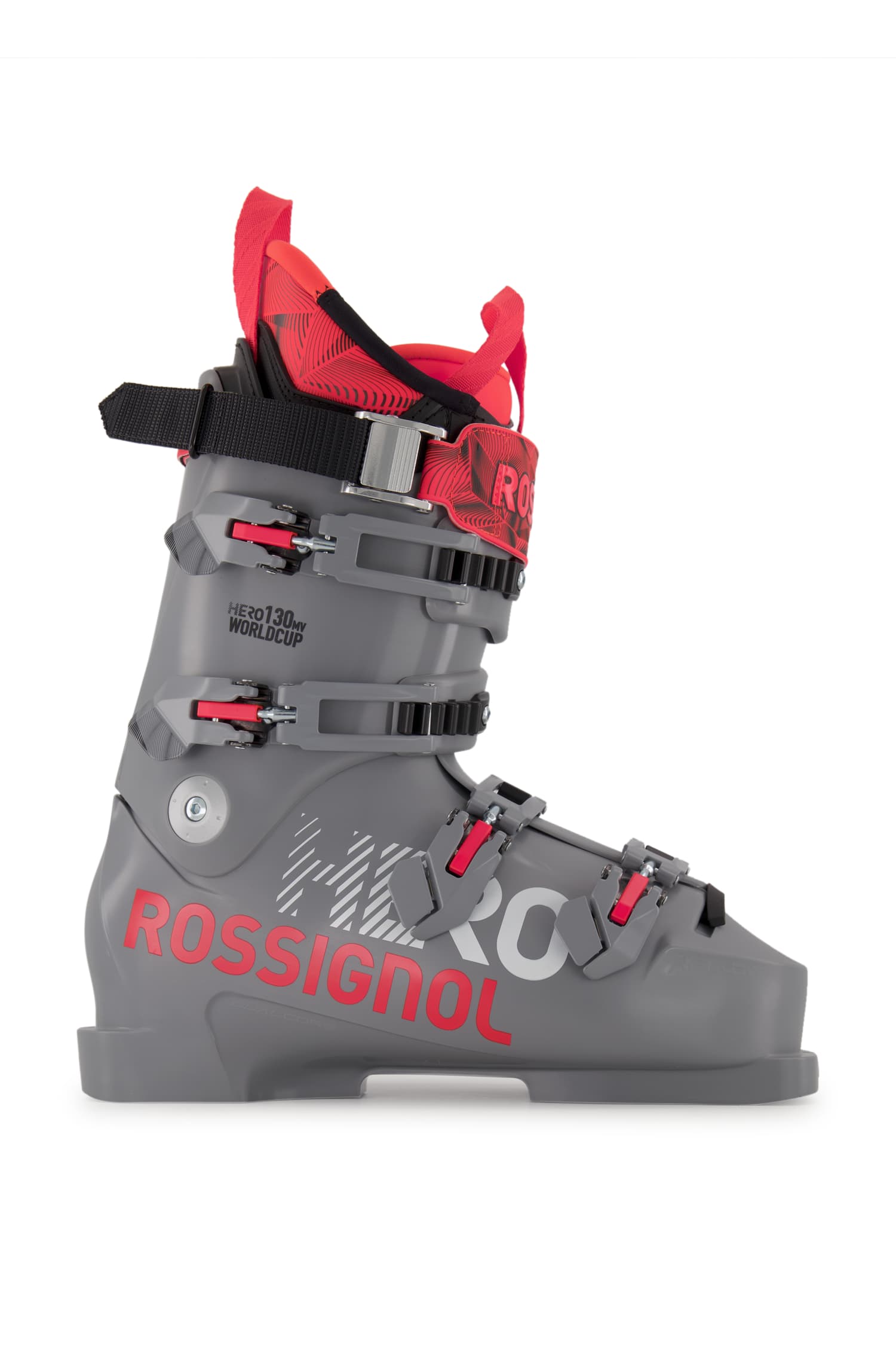 Image of Rossignol Hero World Cup 130 MV Herren Skischuh Grau, Herren, Größe: 26 1/2