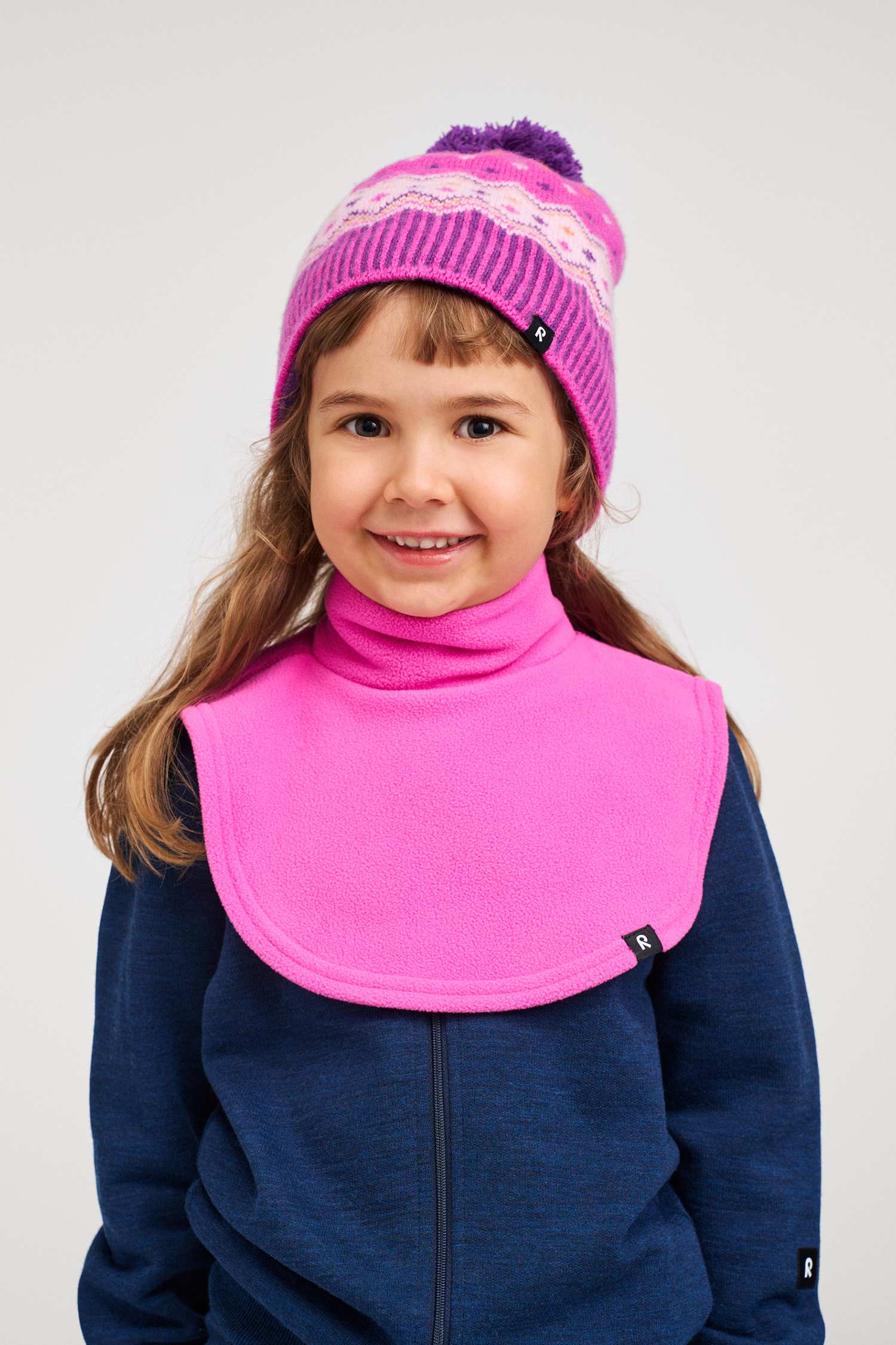 Image of reima Legenda Kinder Neckwarmer Pink, , Größe: ONE SIZE