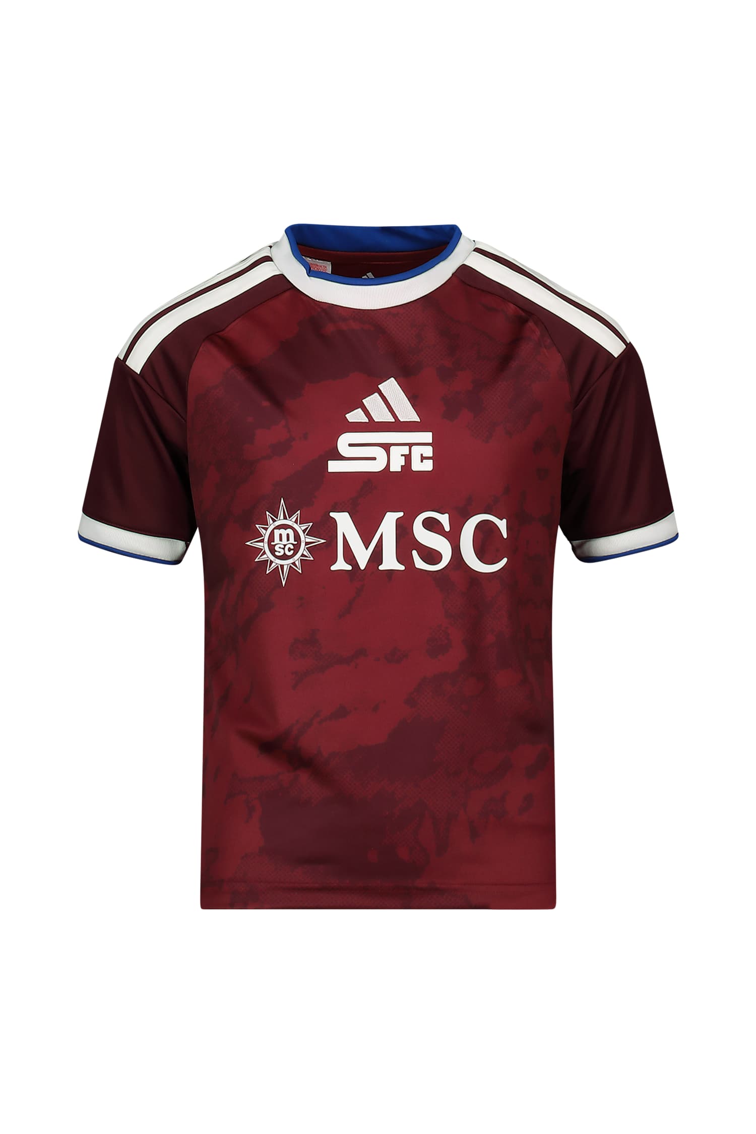 Image of adidas FC Servette Home Replica Kinder Fussballtrikot 26/27 Rot, , Größe: 128