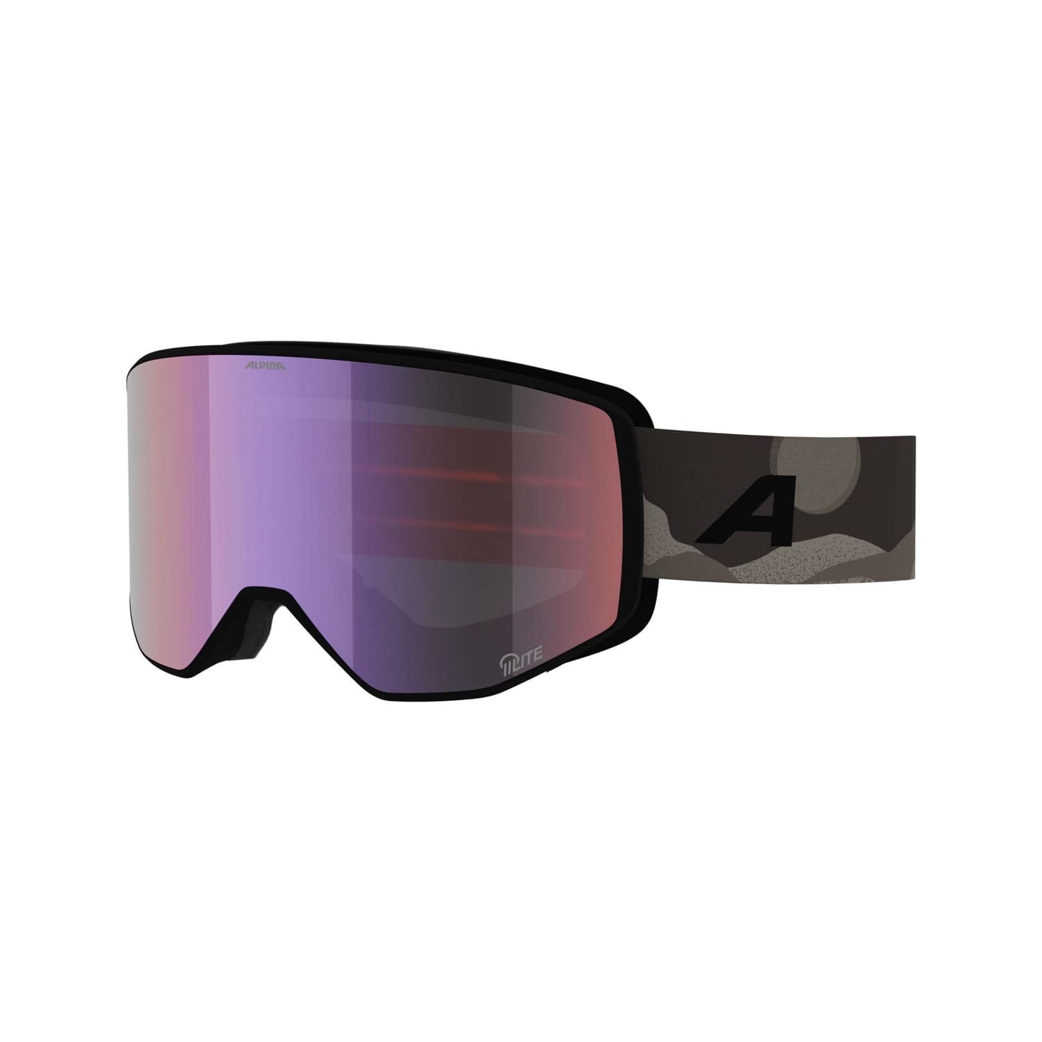 Image of ALPINA Venet M Q-Lite Skibrille Lila, Herren, Größe: ONE SIZE
