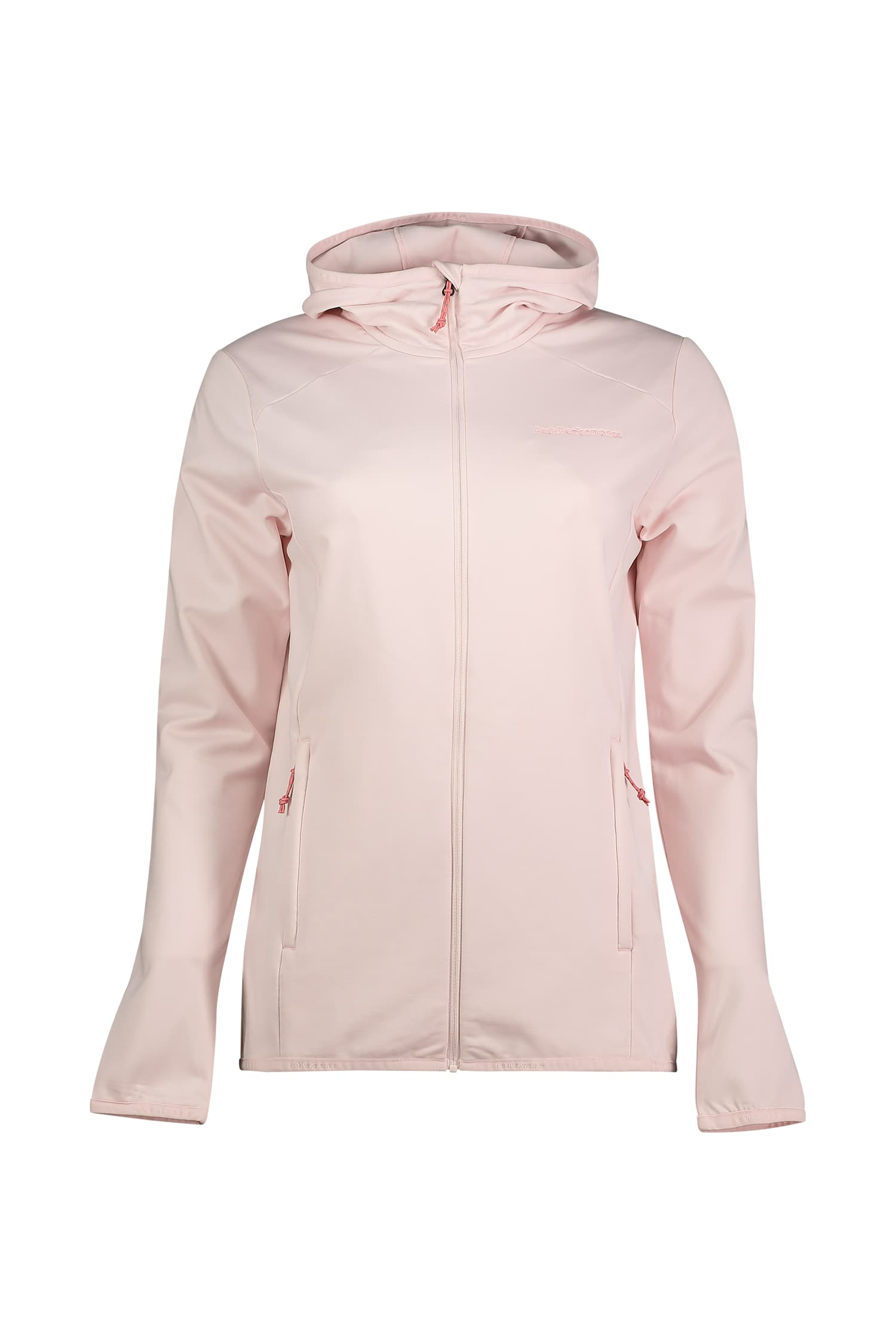 PEAK PERFORMANCE Light Zip Hood Damen Midlayer Rosa, Damen, Größe: S