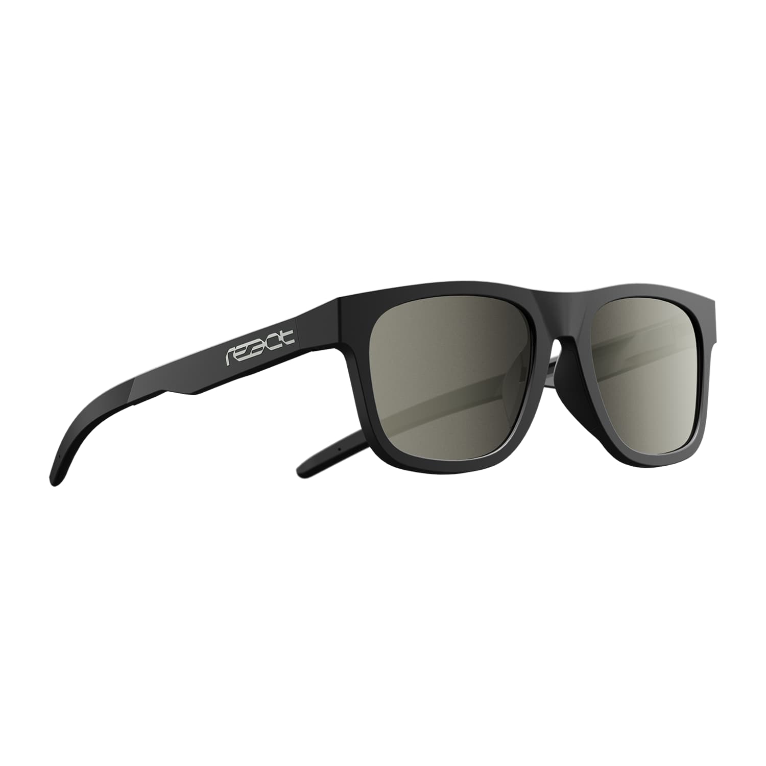 React No 7 Sportbrille Schwarz, Herren, Größe: ONE SIZE