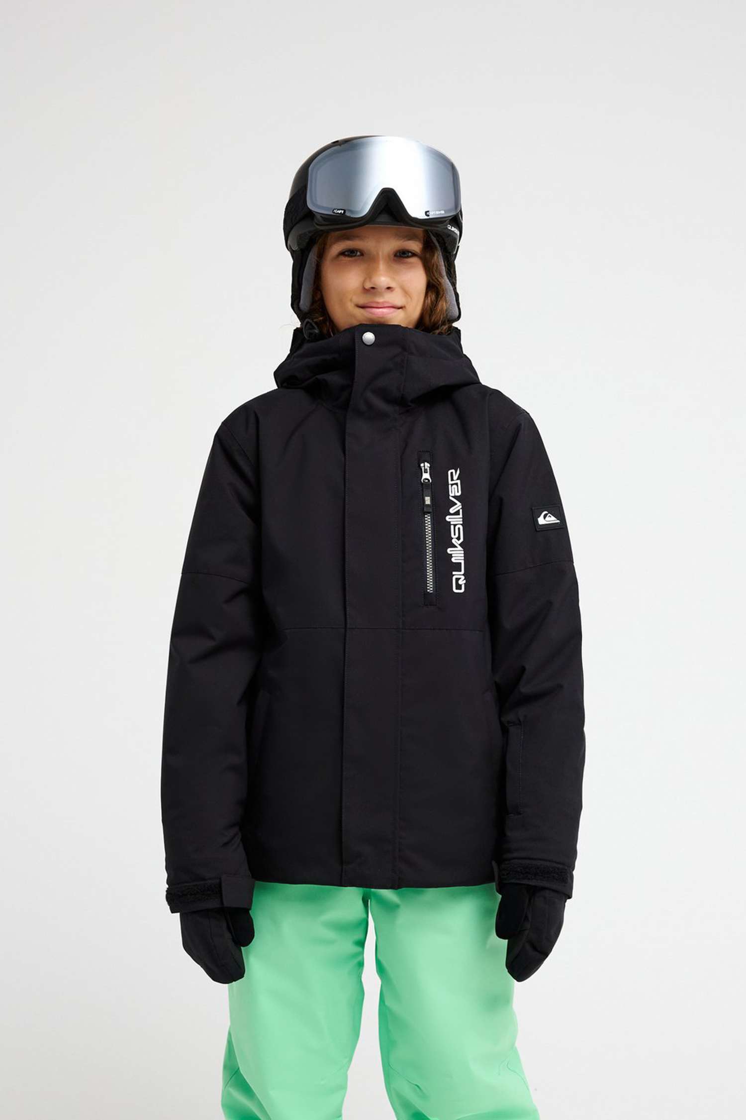 Image of Quiksilver Titano 10K Kinder Ski-/Snowboardjacke Schwarz, , Größe: 128