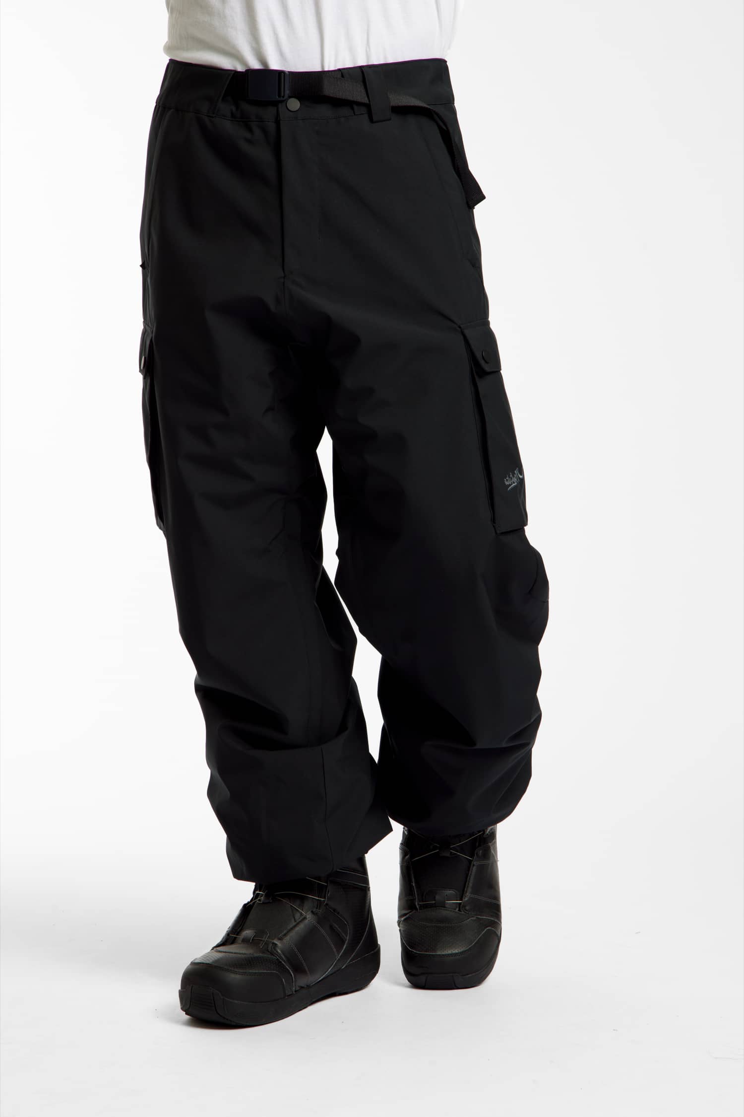 Image of Quiksilver Young Guns Snow Down Cargo 20K Herren Ski-/Snowboardhose Schwarz, Herren, Größe: L