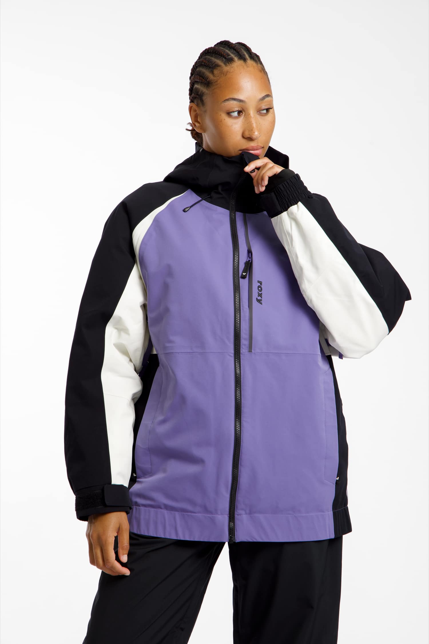 Image of Roxy Crystal Clear 20K Damen Ski-/Snowboardjacke Lila, Damen, Größe: M