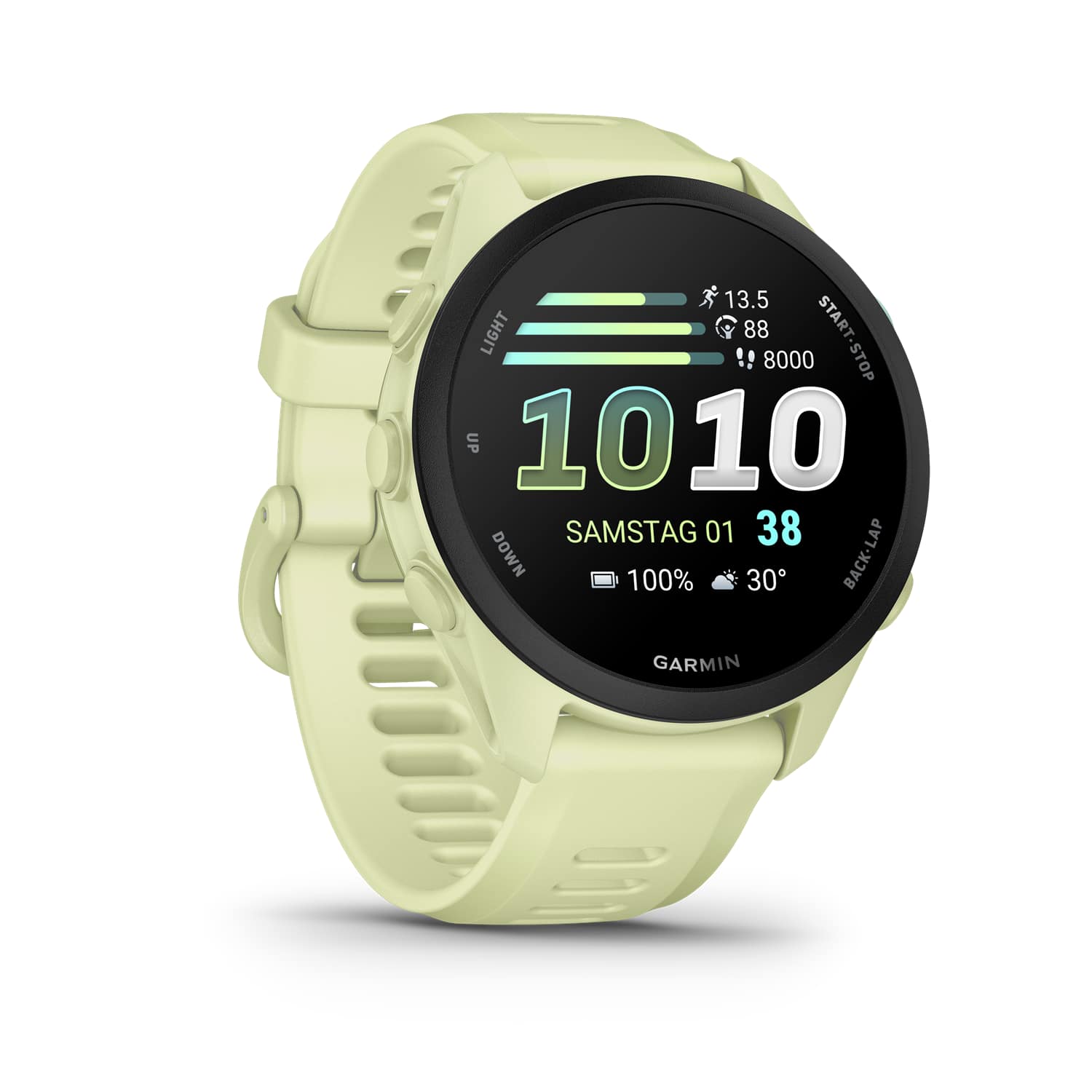 GARMIN Forerunner® 70 Sportuhr Gelb, Herren, Größe: 0