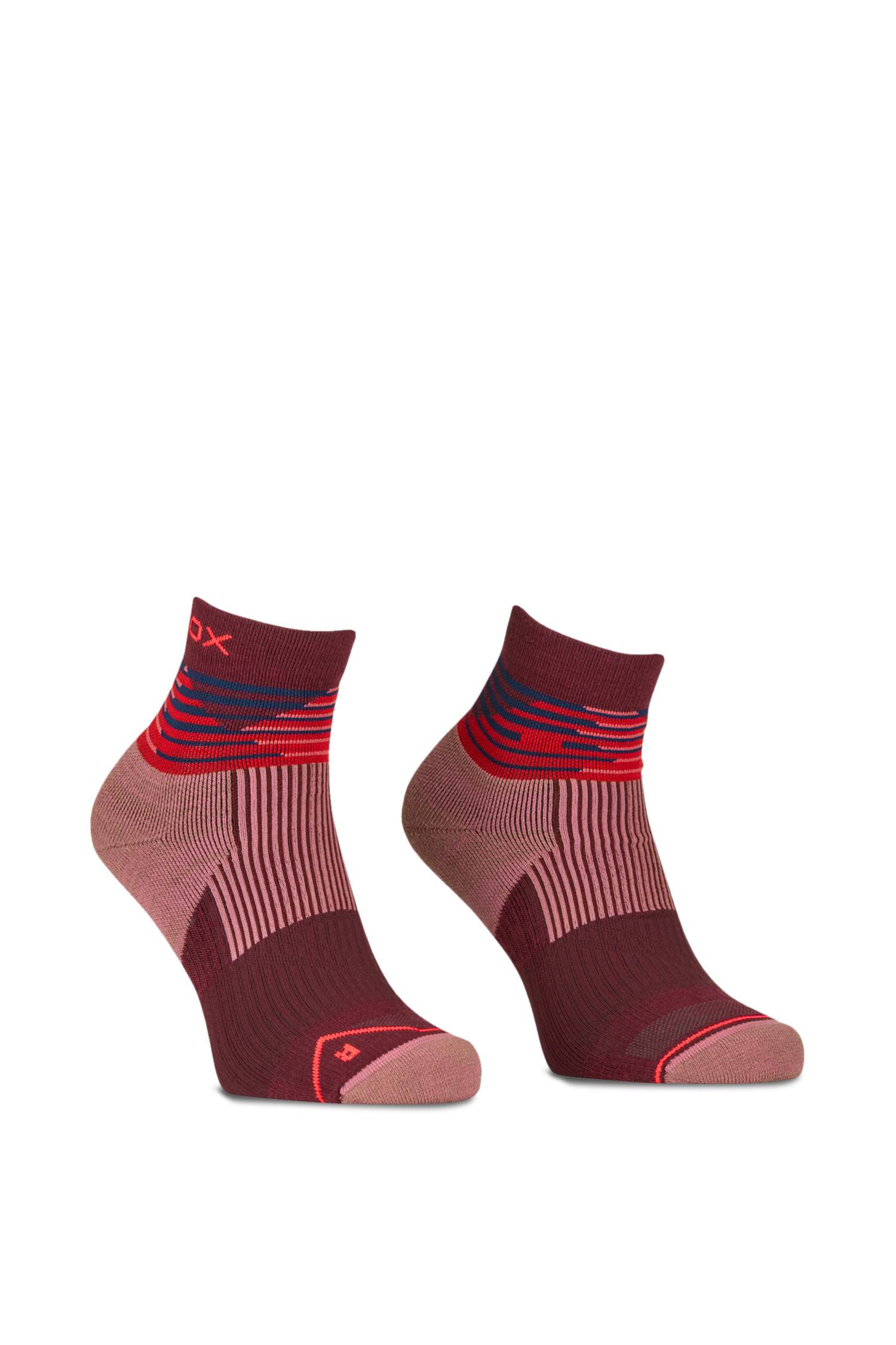 Ortovox All Mountain Quarter 35-41 Damen Wandersocken Rot, Damen, Größe: I