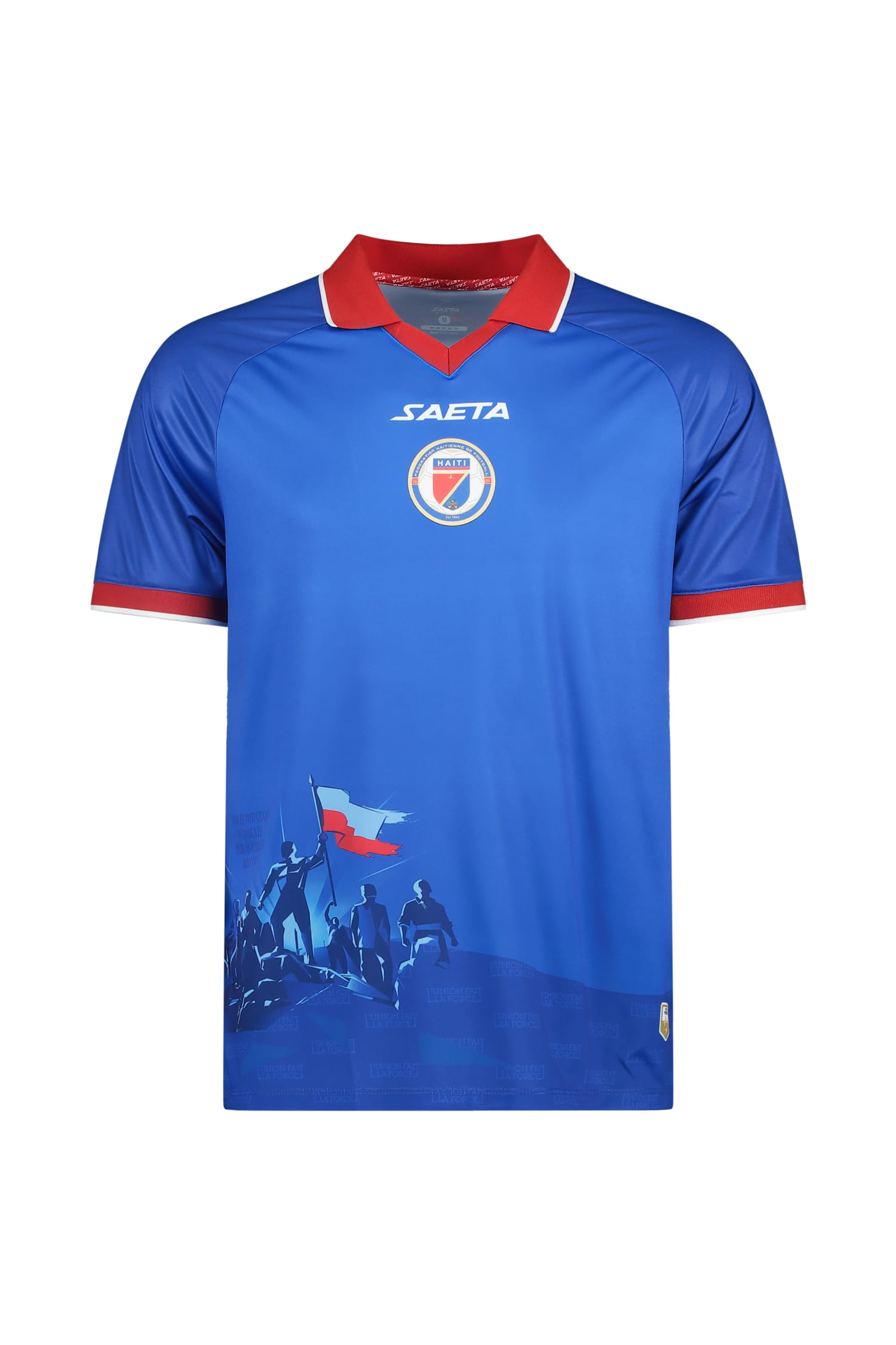 Ochsner Sport Haiti Home Replica Herren Fussballtrikot WM 2026 Blau, Herren, Größe: M
