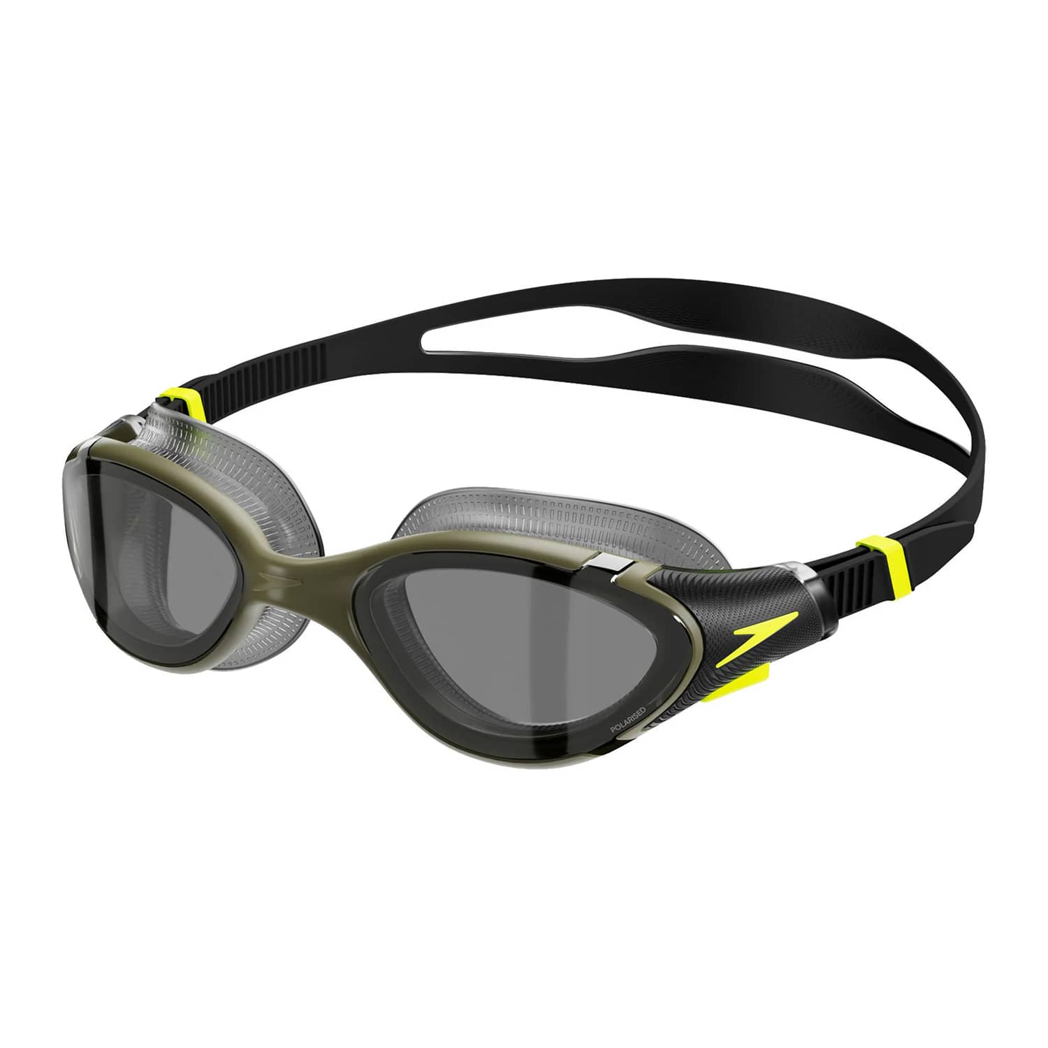 speedo Biofuse 2.0 Polarised Schwimmbrille Grün, Herren, Größe: ONE SIZE