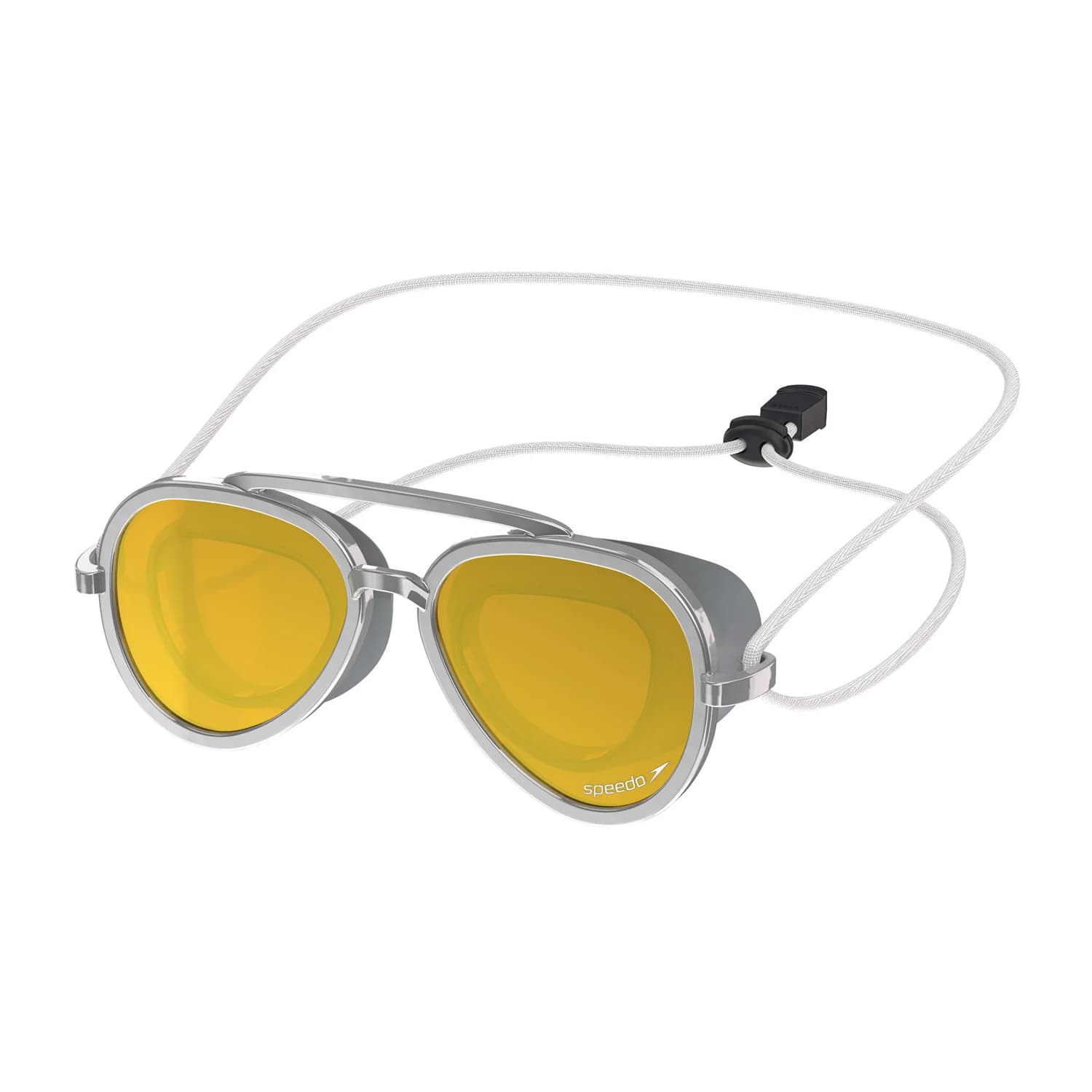Image of speedo Sunny G Mariner Mirrored Kinder Schwimmbrille Gold, , Größe: ONE SIZE
