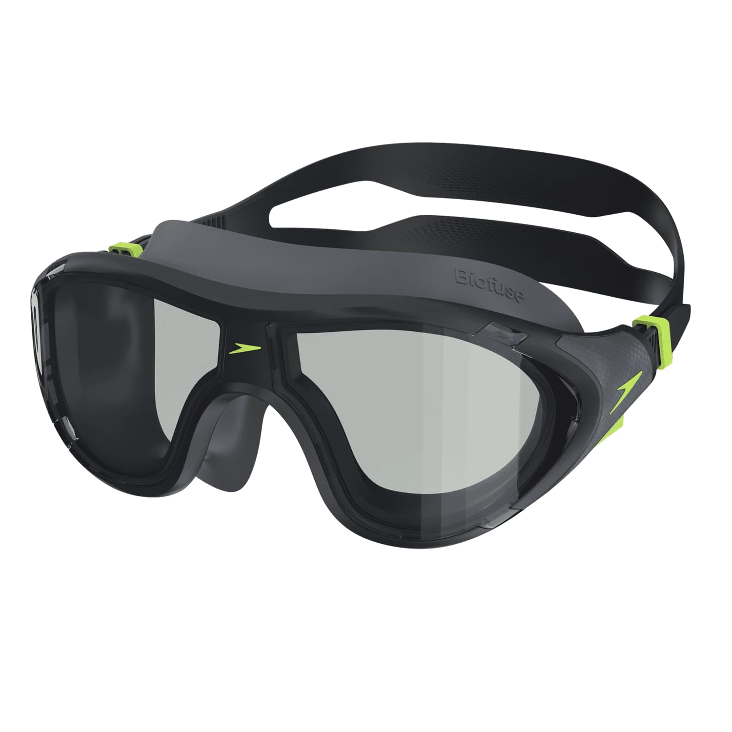 speedo Biofuse 2.0 Mask Schwimmbrille Schwarz, Herren, Größe: ONE SIZE