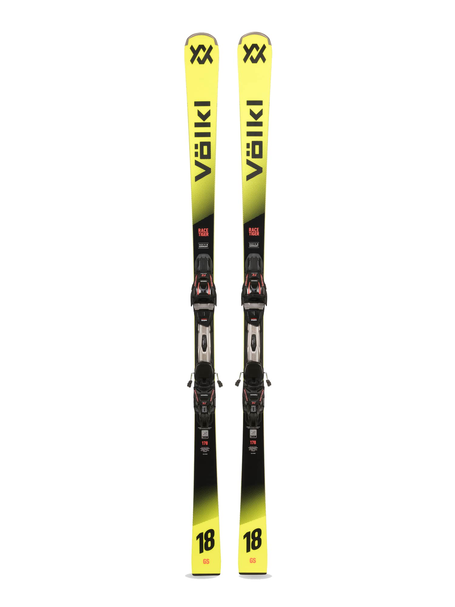 Image of Voelkl Racetiger GS Ski Set 26/27 Gelb, Herren, Größe: 168