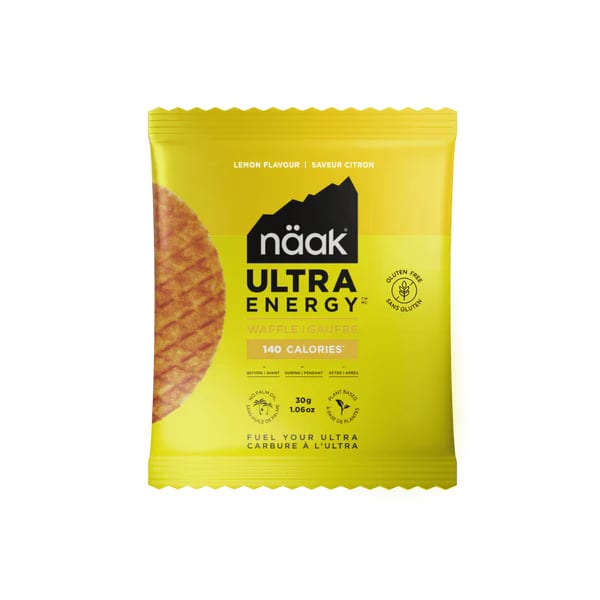 näak Ultra Energy™ Lemon 12 x 30 g Energywaffel Gelb, Herren, Größe: 0