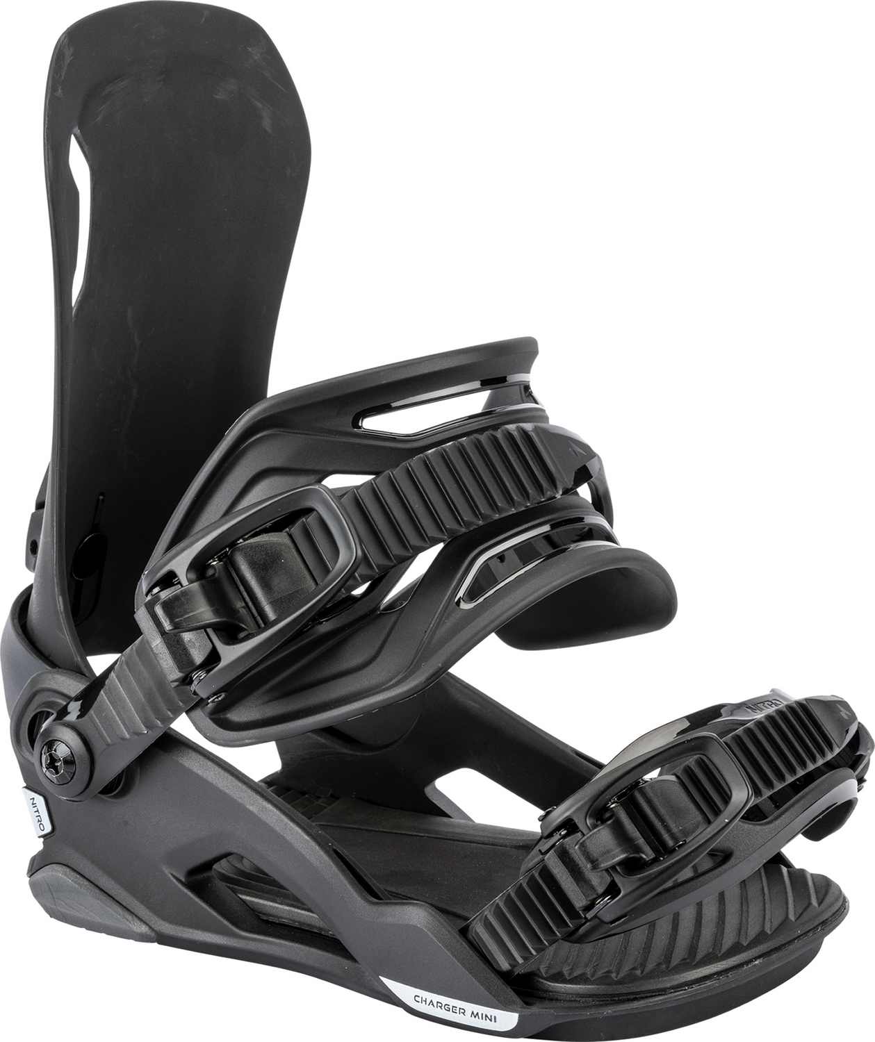 Image of Nitro Charger Mini Box Kinder Snowboardbindung Schwarz, , Größe: S