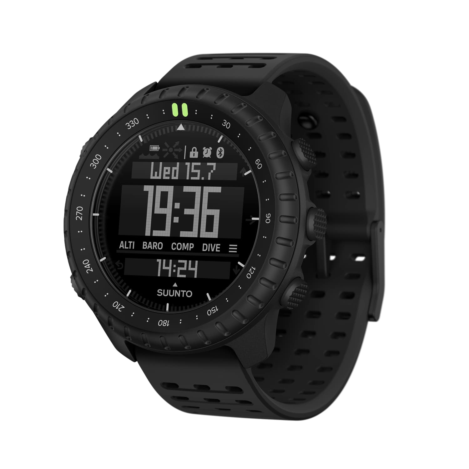 Suunto Core 2 Sportuhr Schwarz, Herren, Größe: 0
