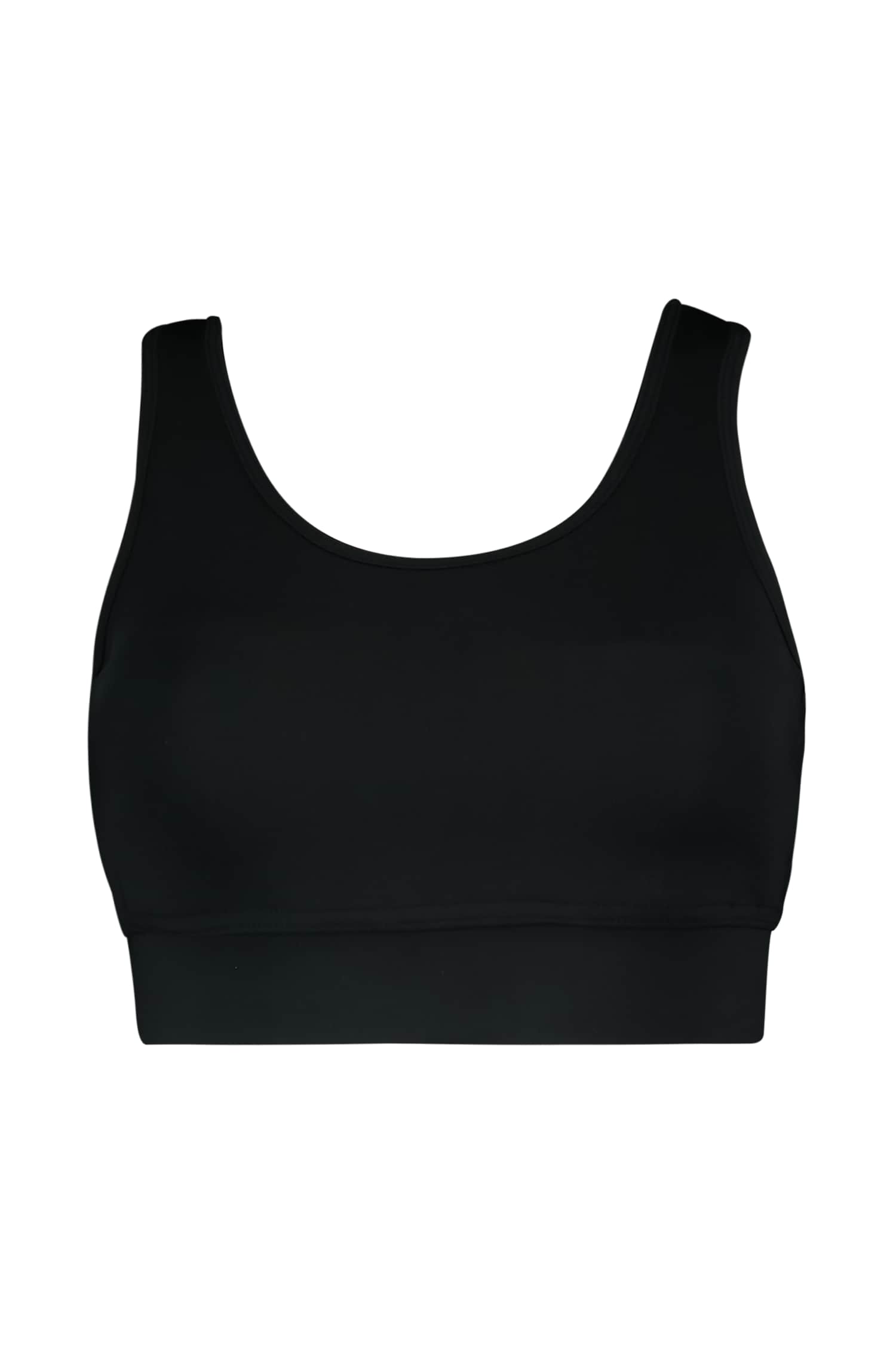 Image of POWERZONE Medium Damen Sport-BH Schwarz, Damen, Größe: L