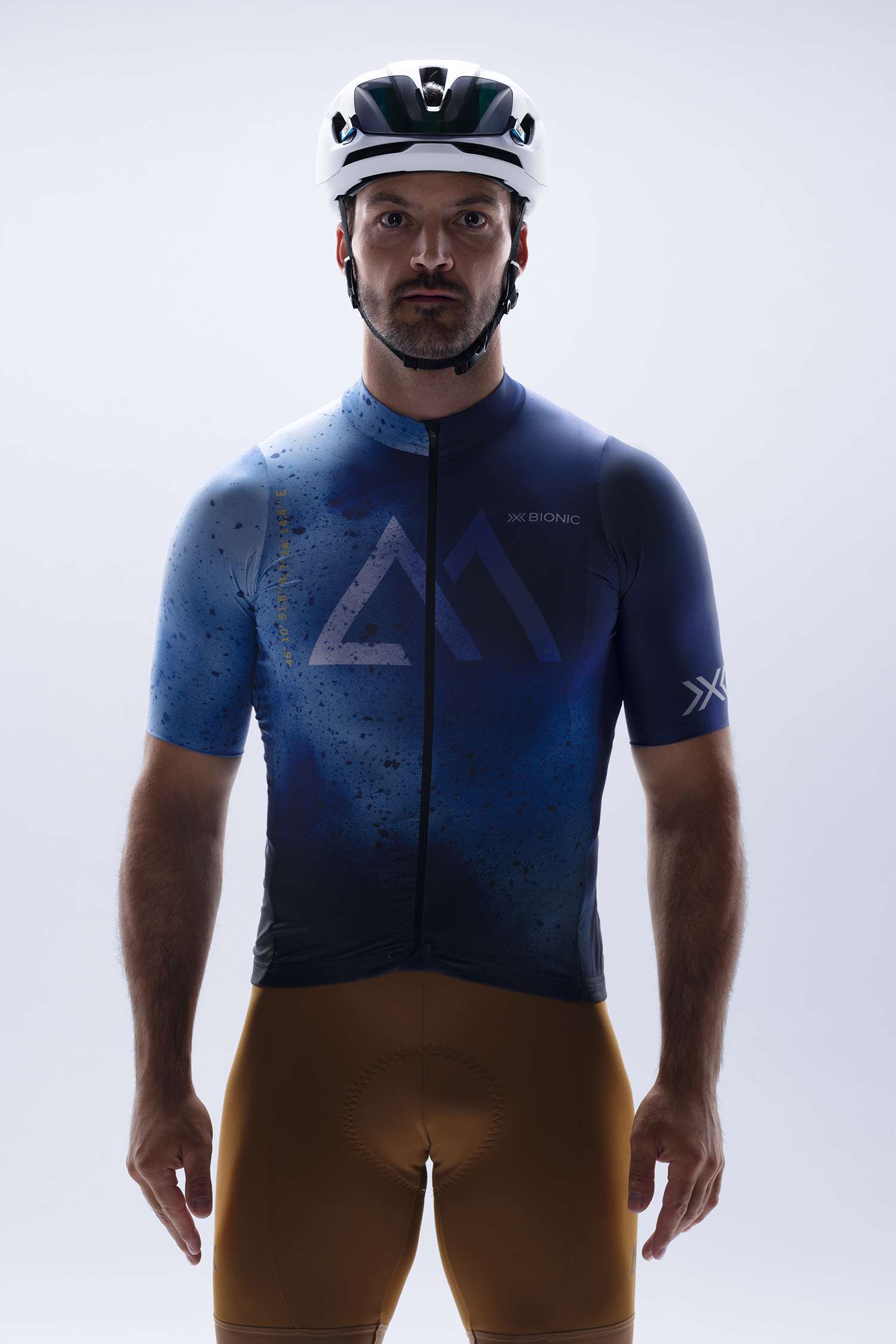 Image of X Bionic Corefusion Ride Loïc Meillard LIMITED EDITION Herren Biketrikot Blau, Herren, Größe: L