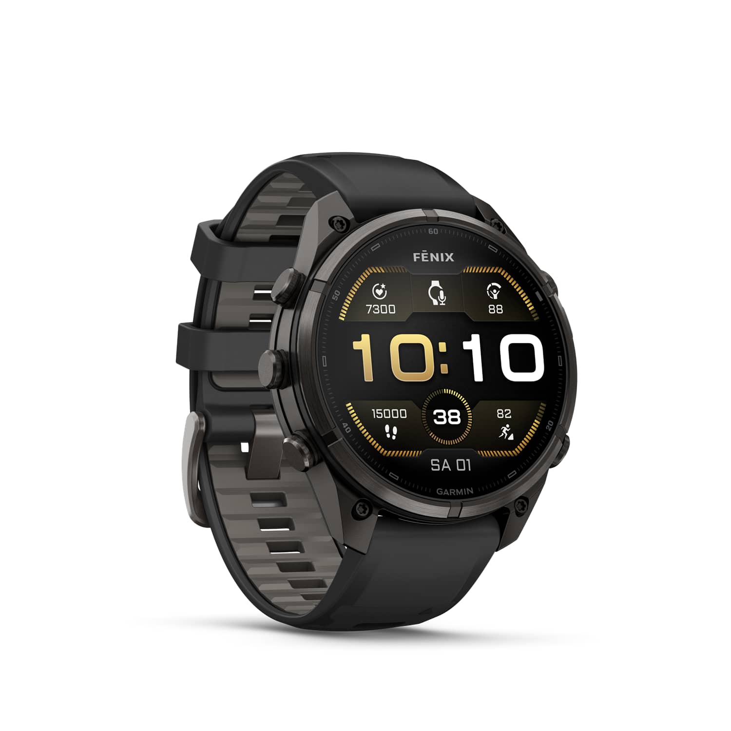 Image of GARMIN fēnix® 9 Pro 47 mm Sportuhr Schwarz, Herren, Größe: 0