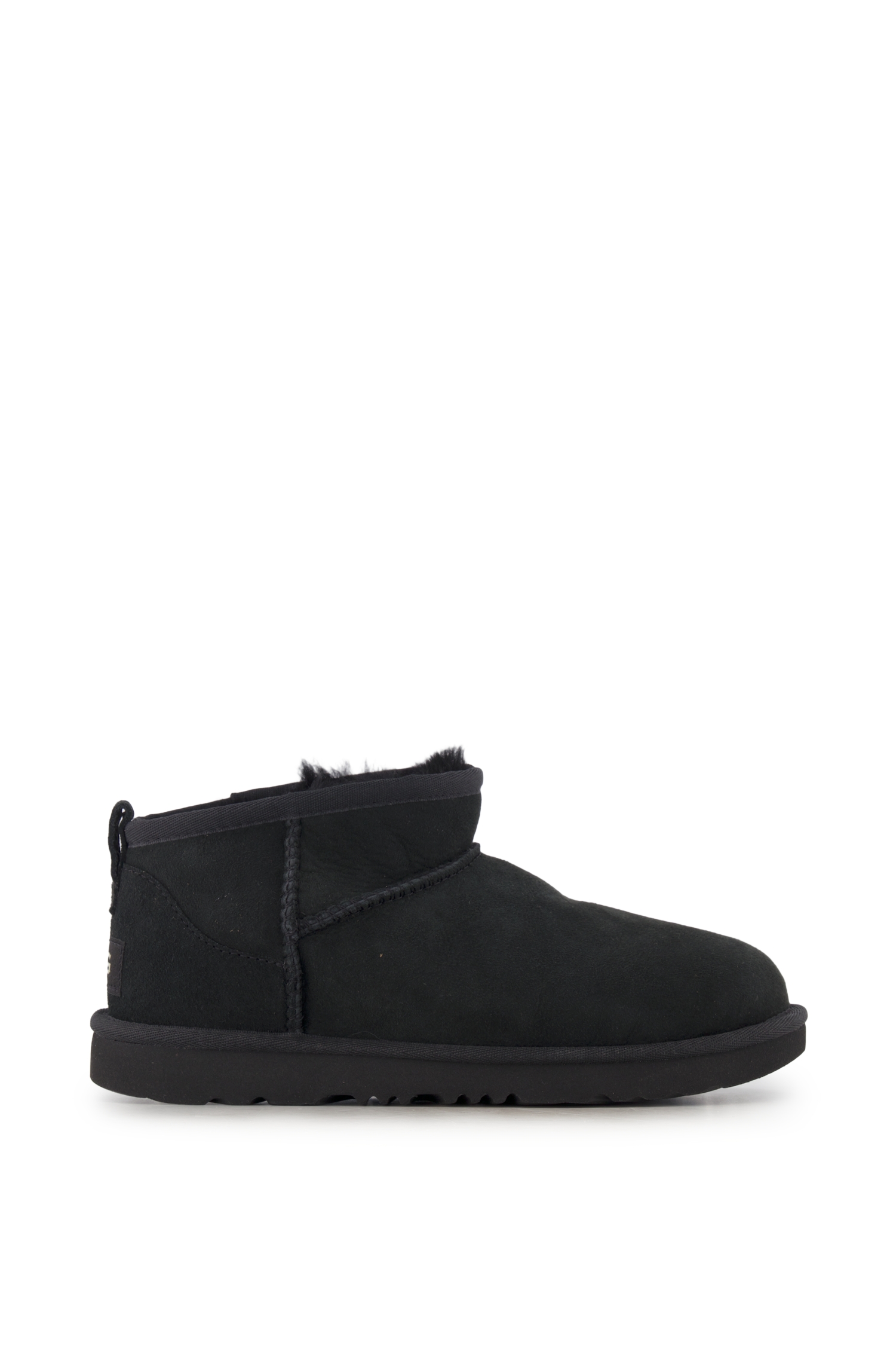 UGG CLASSIC ULTRA MINI 黒 24センチ Ugg Classic Ultra Mini Black Stiefel und Stiefletten Damen