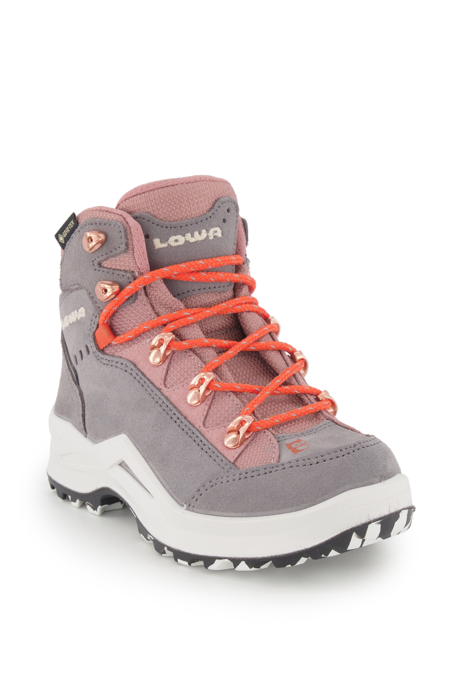 LOWA Kody Evo namuk Gore-Tex® 28-35 Kinder Wanderschuh in grau