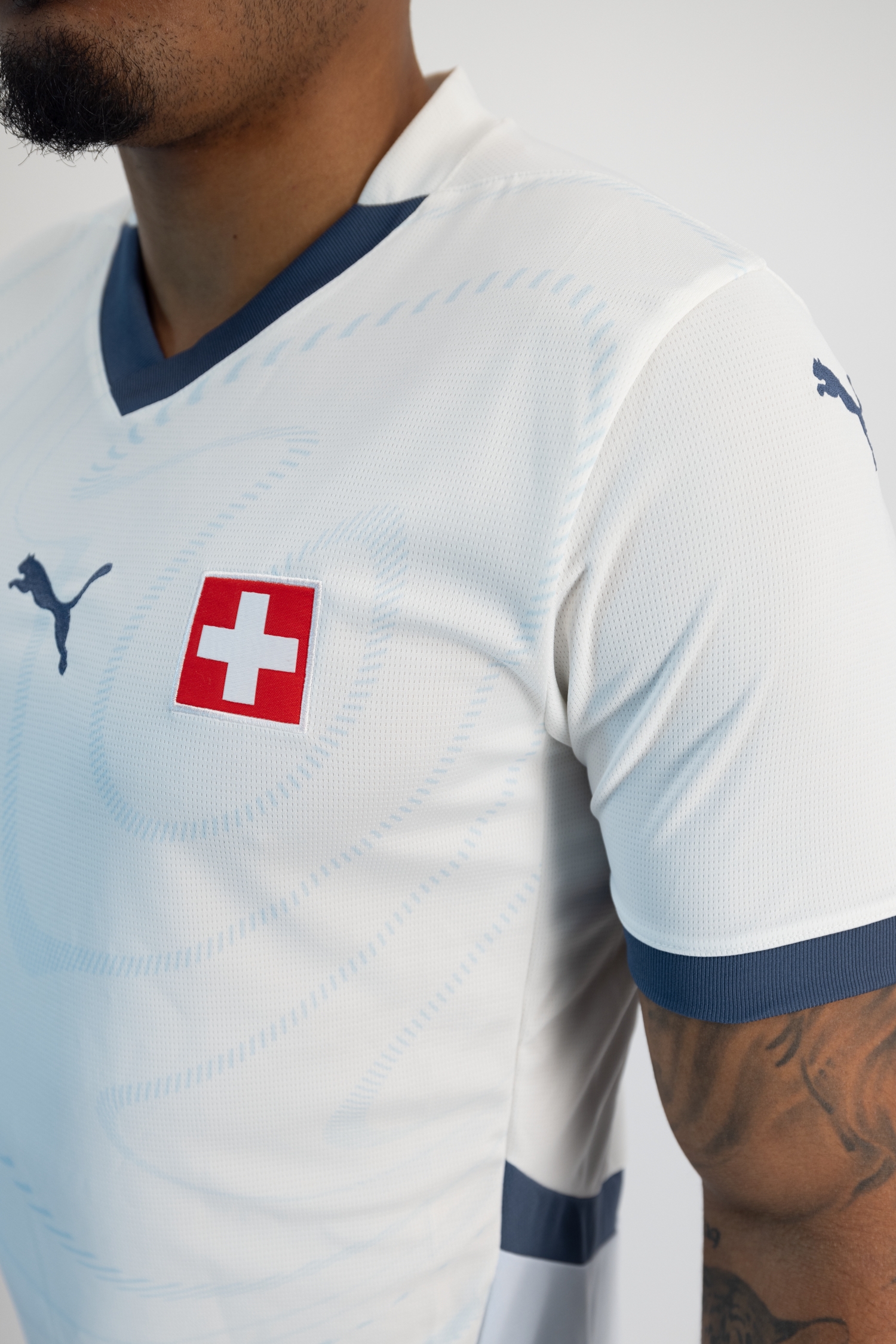 Compra Svizzera Away Replica maglia da calcio uomo EURO 2024 Puma