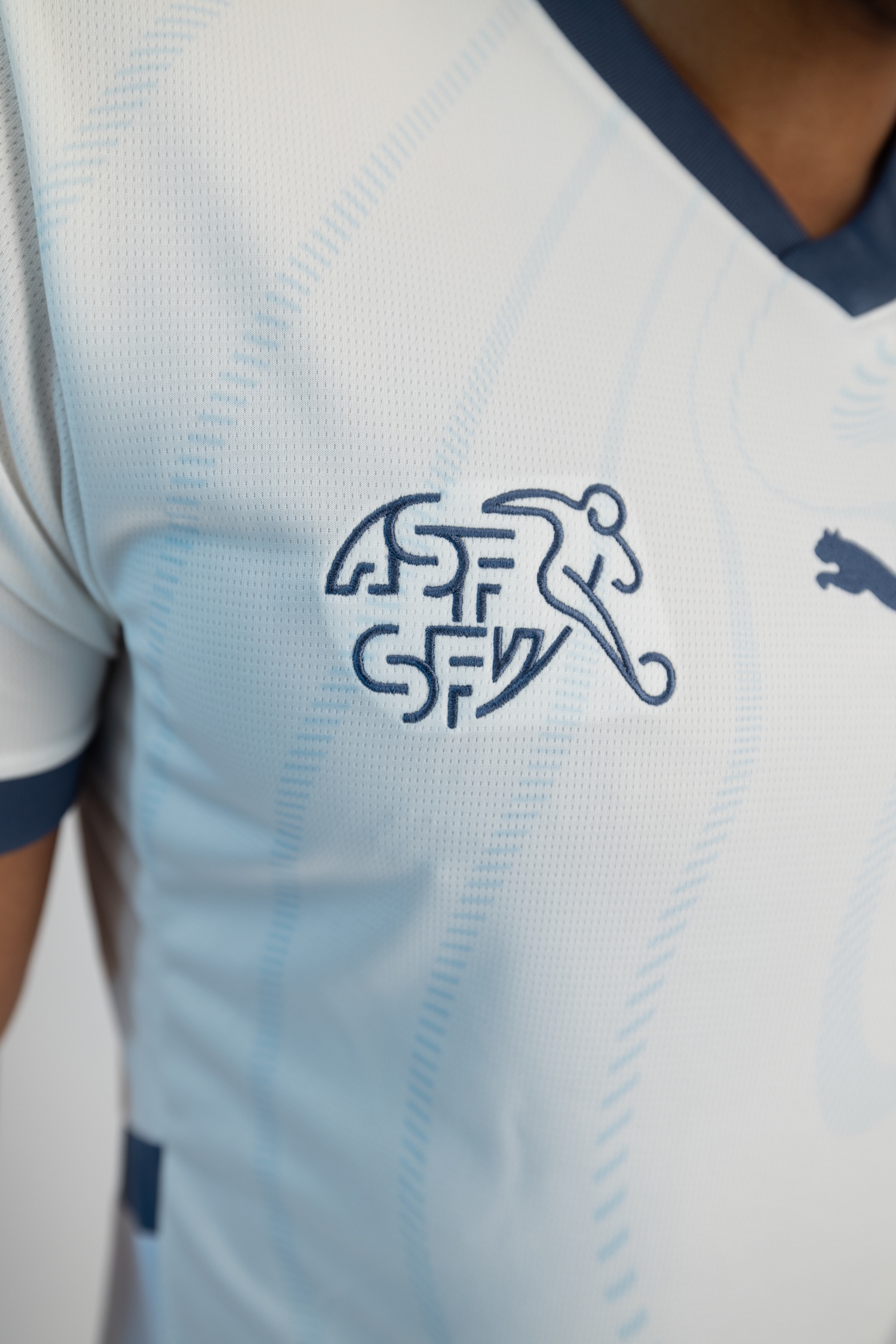 Compra Svizzera Away Replica maglia da calcio uomo EURO 2024 Puma