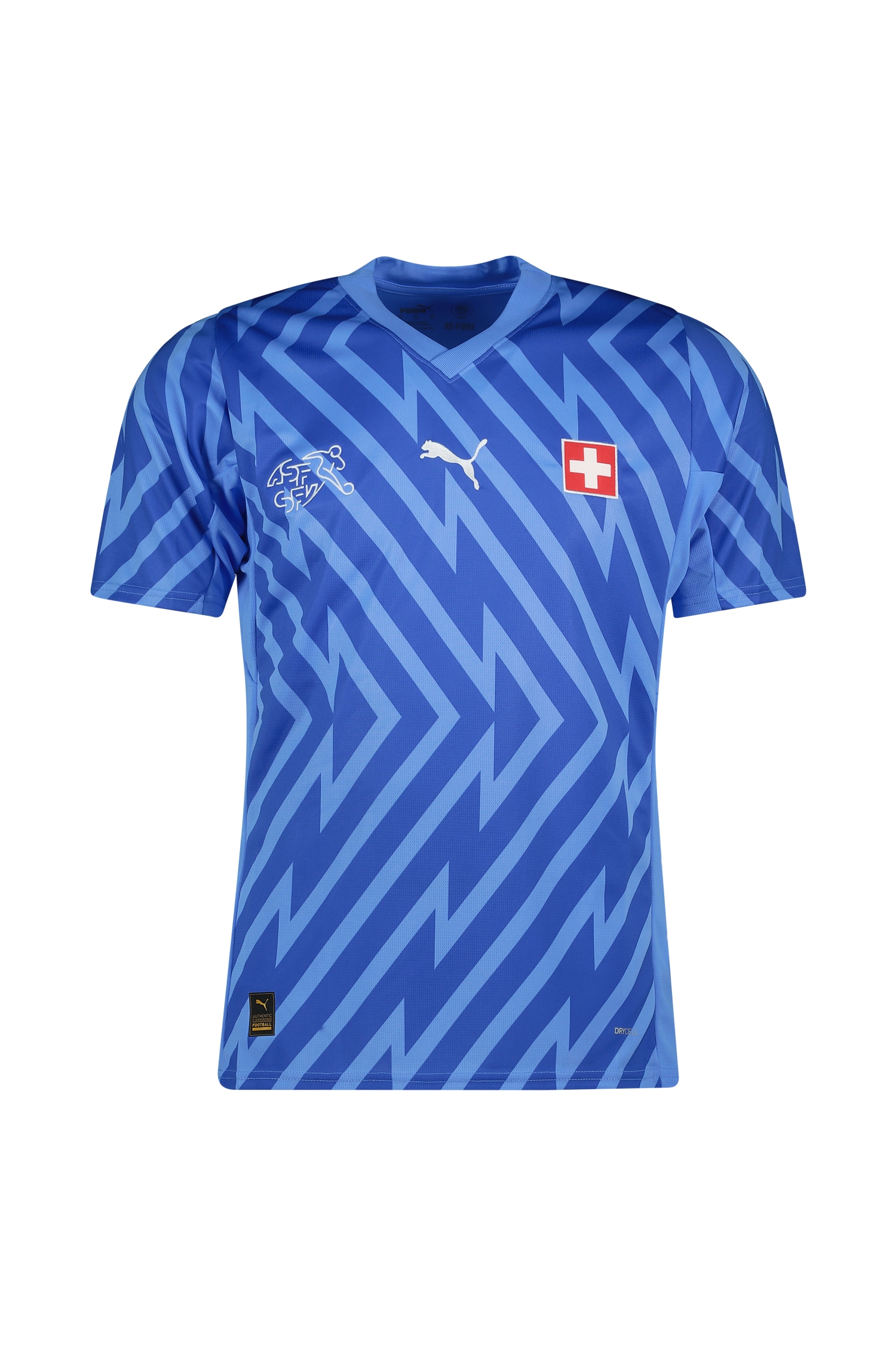 Compra Svizzera Replica maglia da portiere uomo EURO 2024 blu Puma