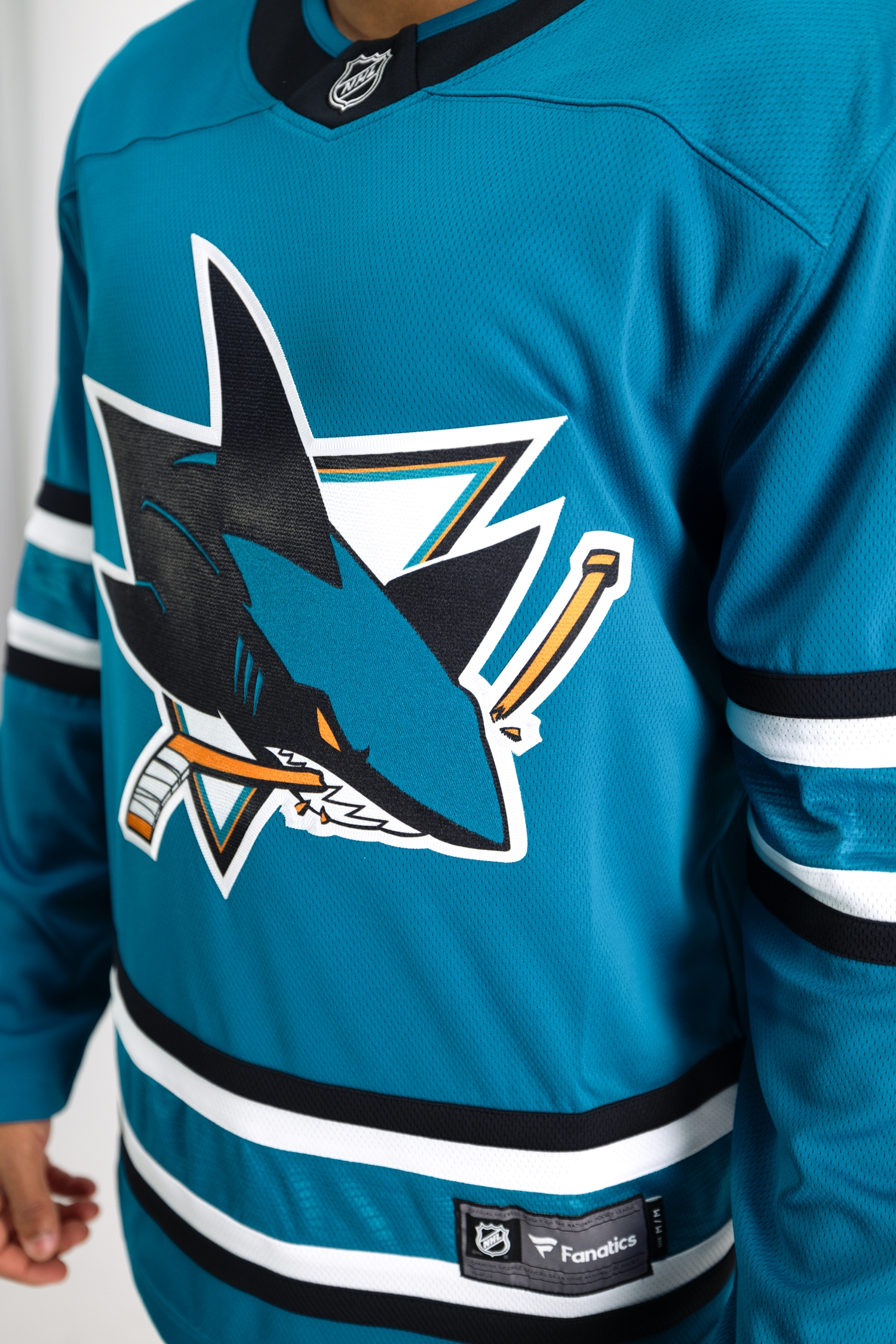 Maillot De Hockey Wolf #1 HC La Chaux-de-Fonds - Taille XL, Occasion, Nombreuses Micro-accrocs
