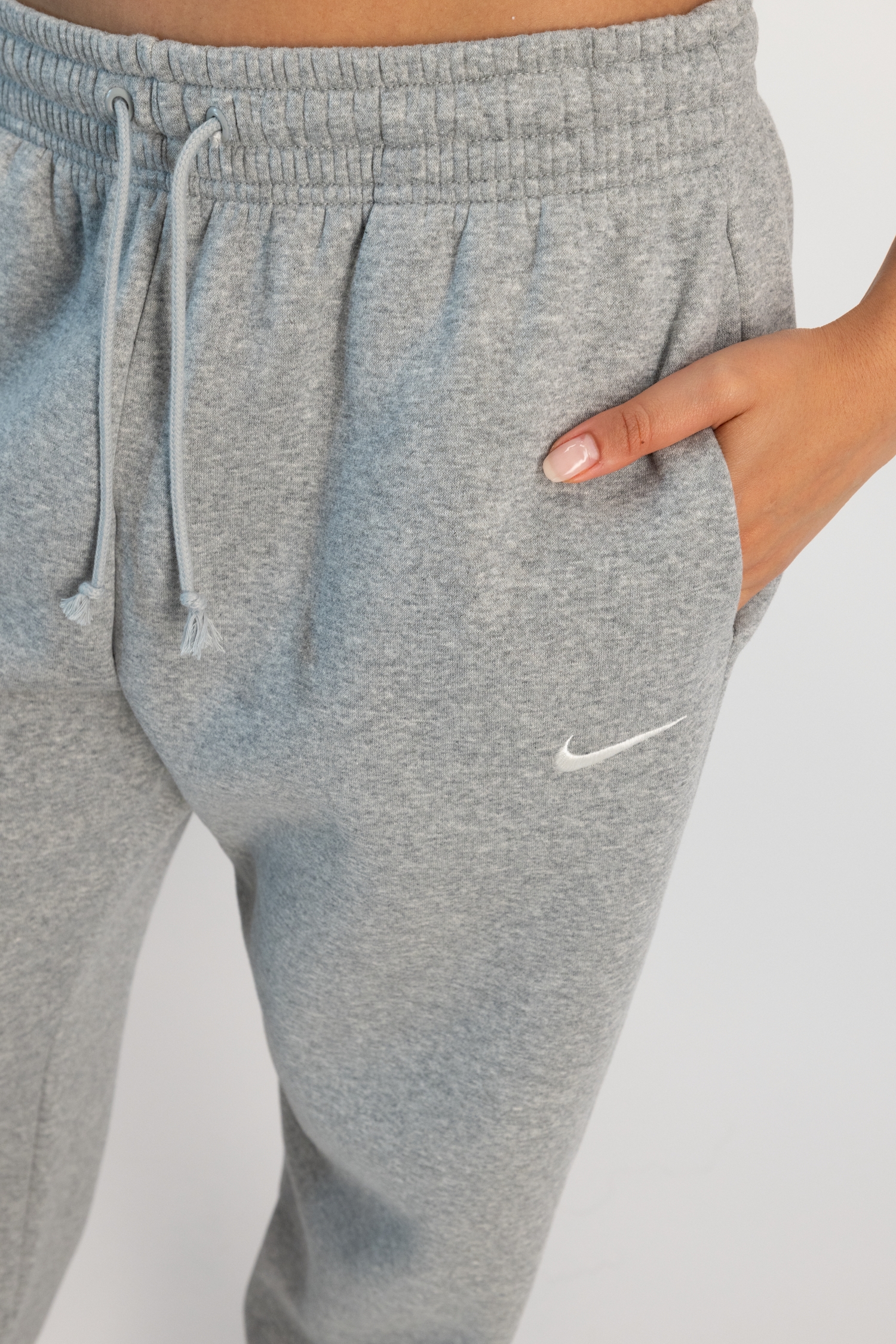 Nike Pantaloni Donna Grigio Chiaro Compra Phoenix Fleece Oversize - Main Image
