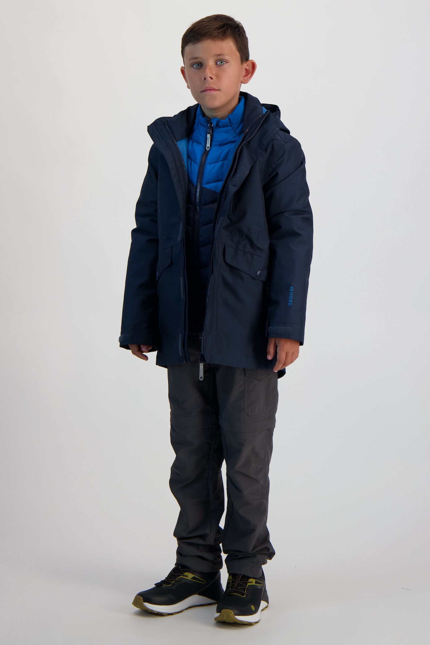 46 NORD 3in1 Kinder Outdoorjacke in blau kaufen