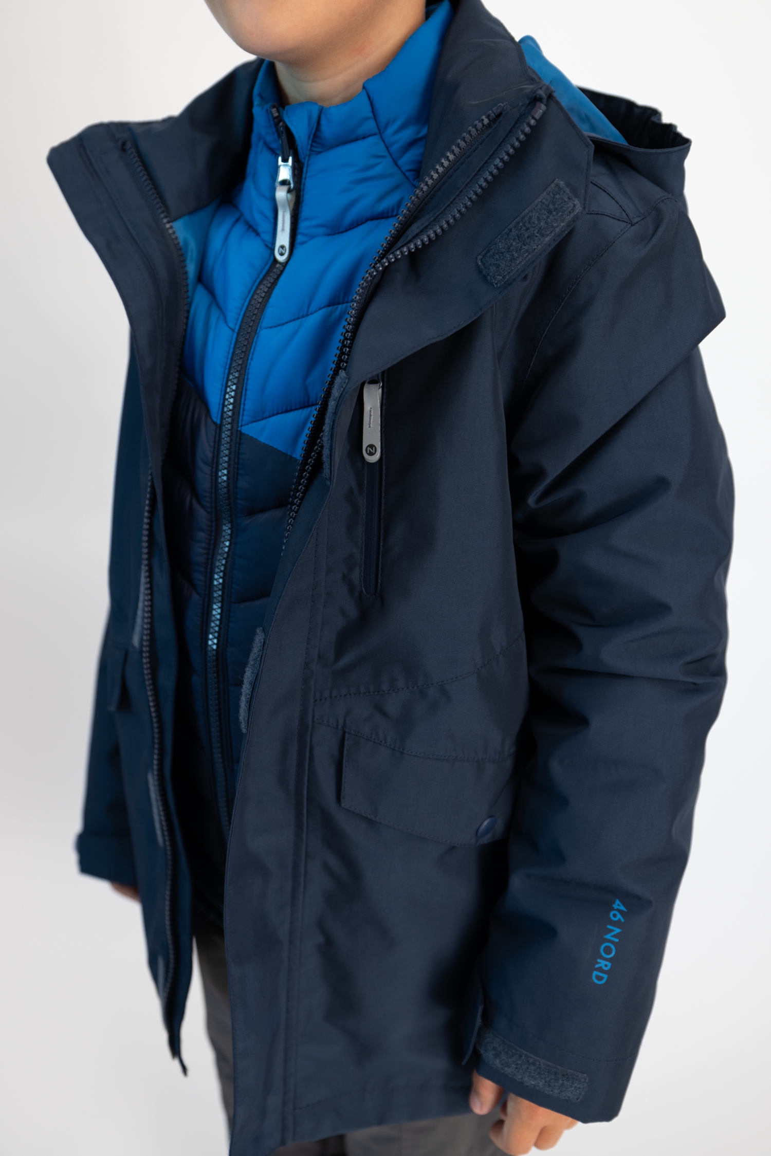 Compra 3in1 giacca outdoor bambini 46 NORD in blu