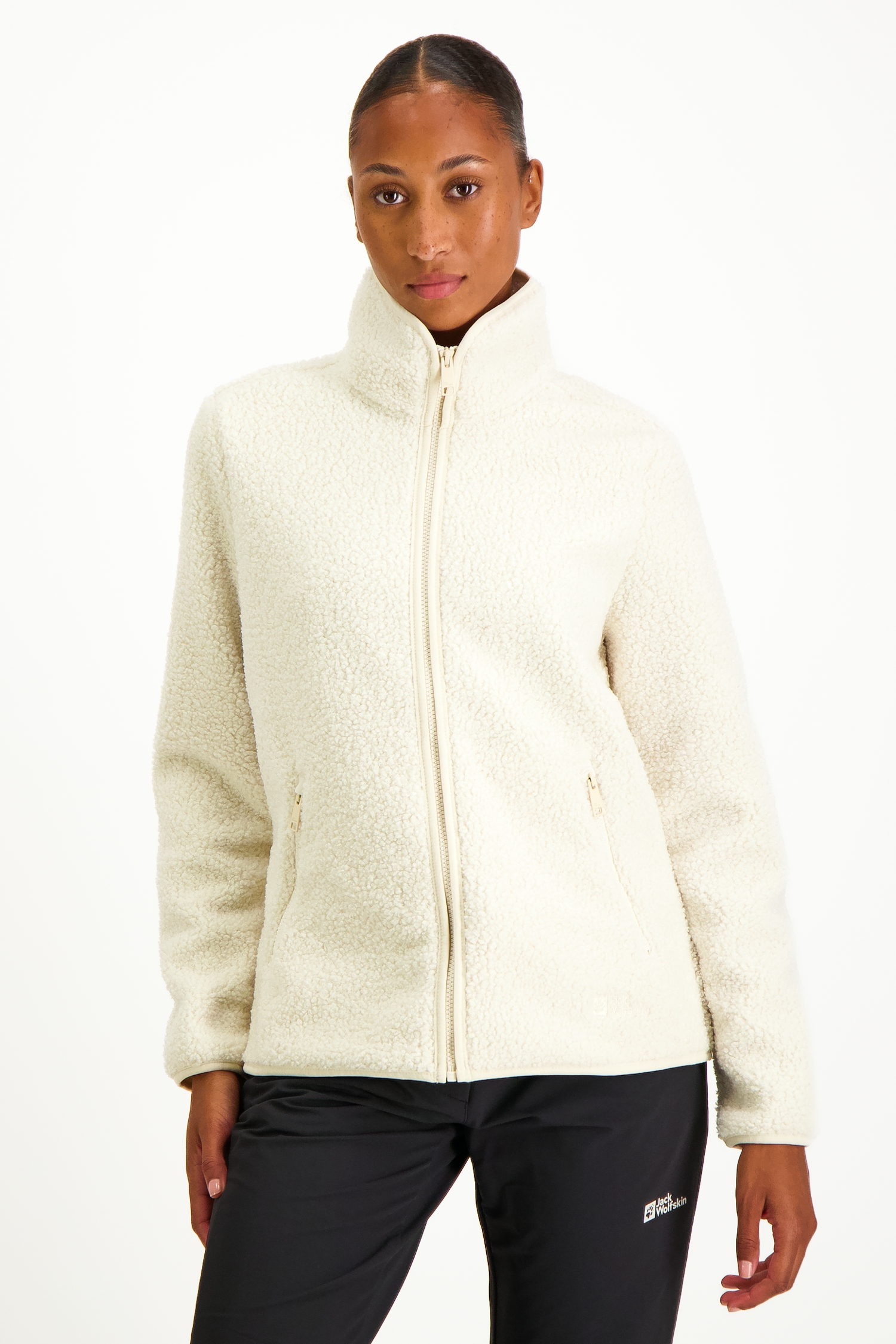 Jack Wolfskin High Curl Damen Midlayer in beige kaufen