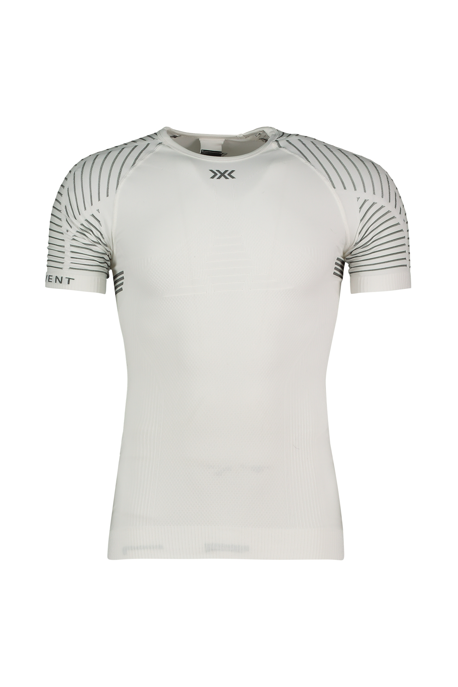 X-Bionic Homme Invent 4.0 Manches Longues Col Rond - Taille M - Gris - Compression