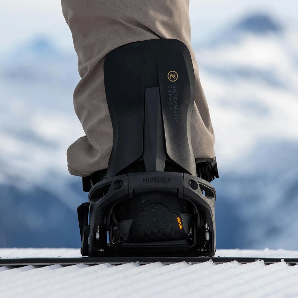 Nidecker Carbon Supermatic® Snowboardbindung in schwarz kaufen