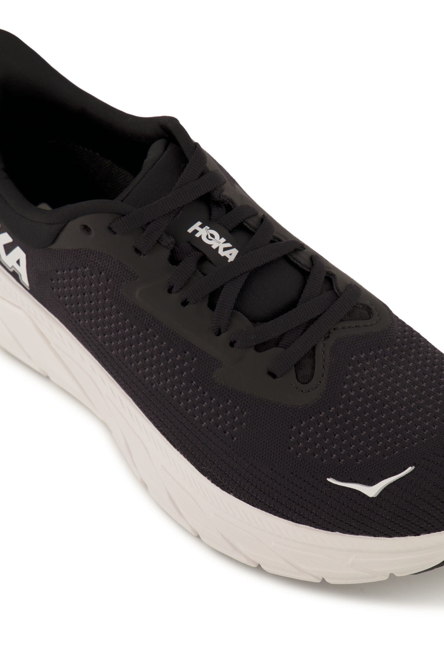 HOKA Arahi 7 Wide Herren Laufschuh in schwarz-weiß kaufen
