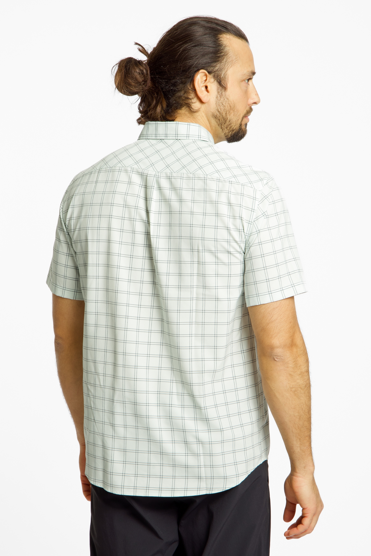 Chemise De Randonnée Homme Mountain Hardwear, Manches Courtes, Grise, Taille L