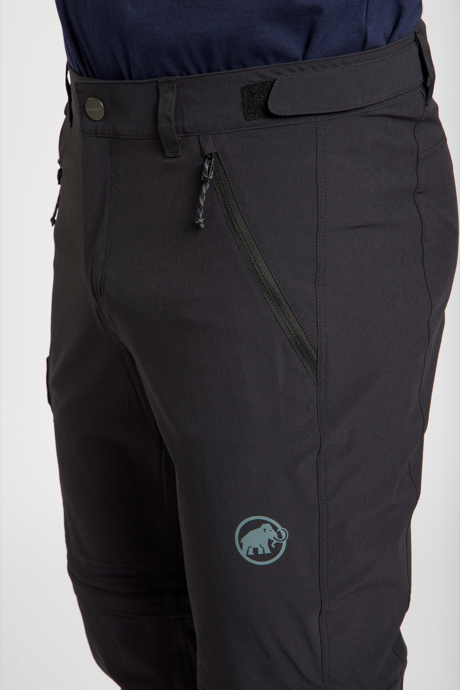 Pantaloni Da Escursionismo Uomo Mammut Runbold IV Zip-Off - Elastici, Traspiranti, Convertibili In Shorts