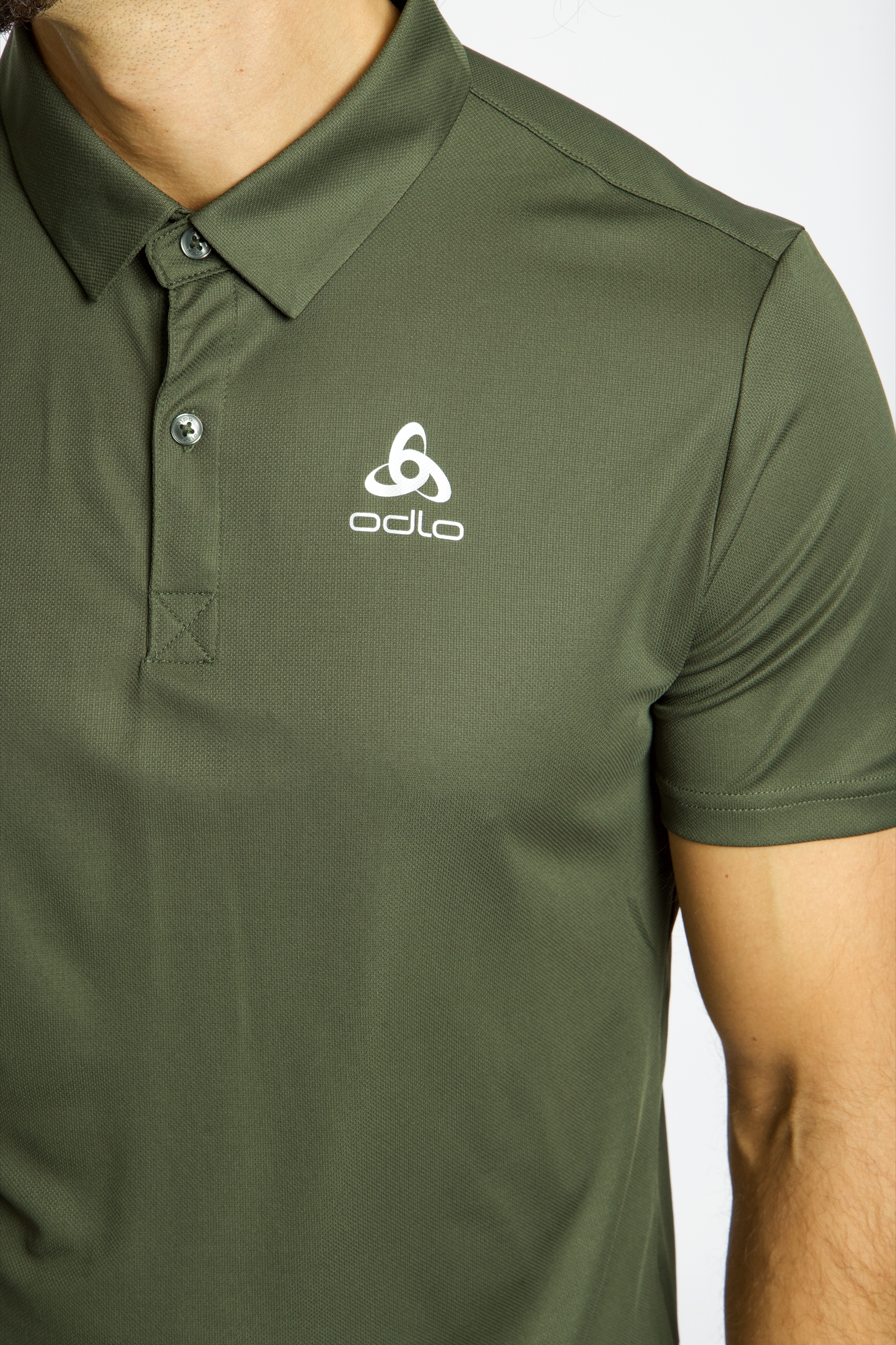 T-shirt Uomo Odlo Cardada - Maglietta Sportiva Blu Zaffiro, Traspirante E Anti-odore - Foto 3