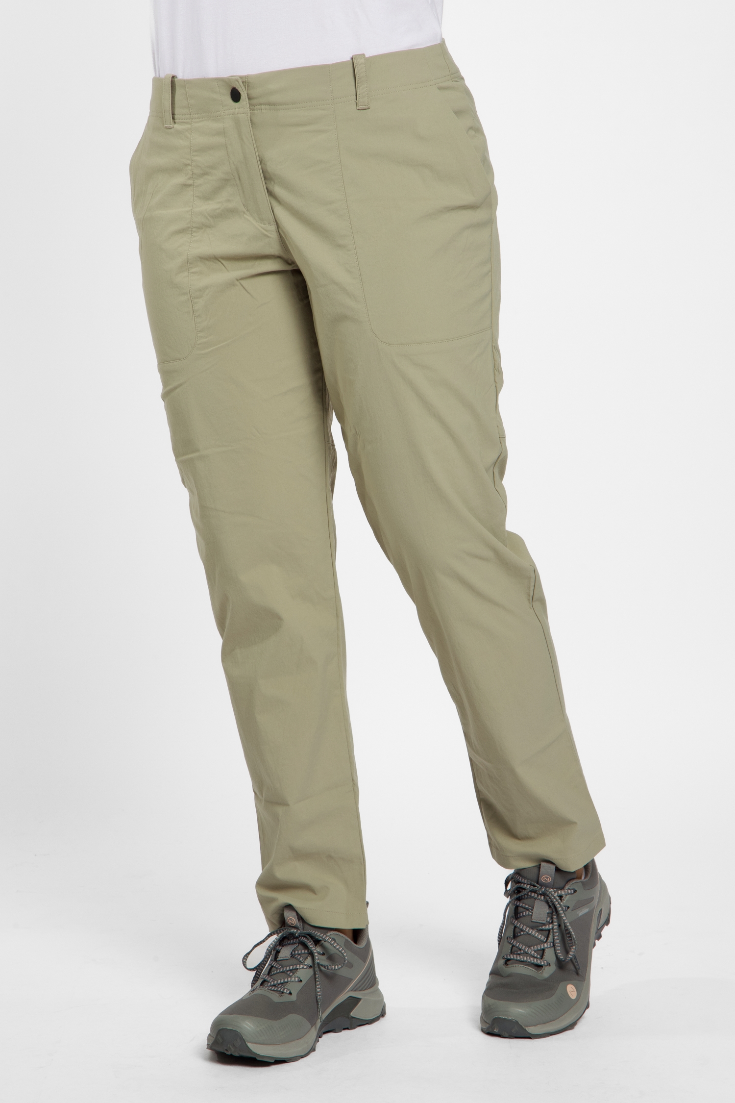 Pantalon de randonnée Mountain Hardwear nylon femme 12 beige camp