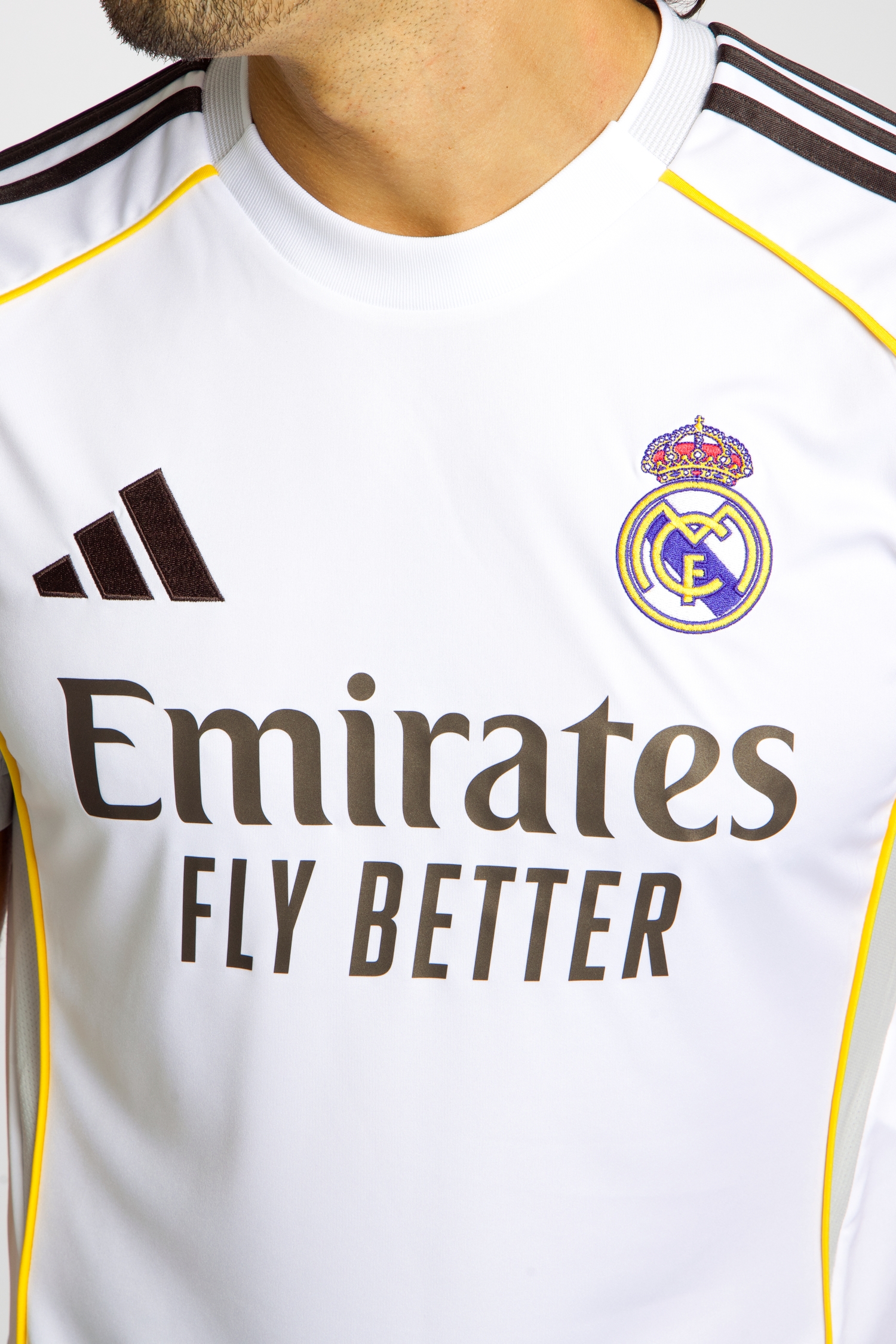 adidas Performance Real Madrid Home Replica Herren Fussballtrikot 25/26 ...