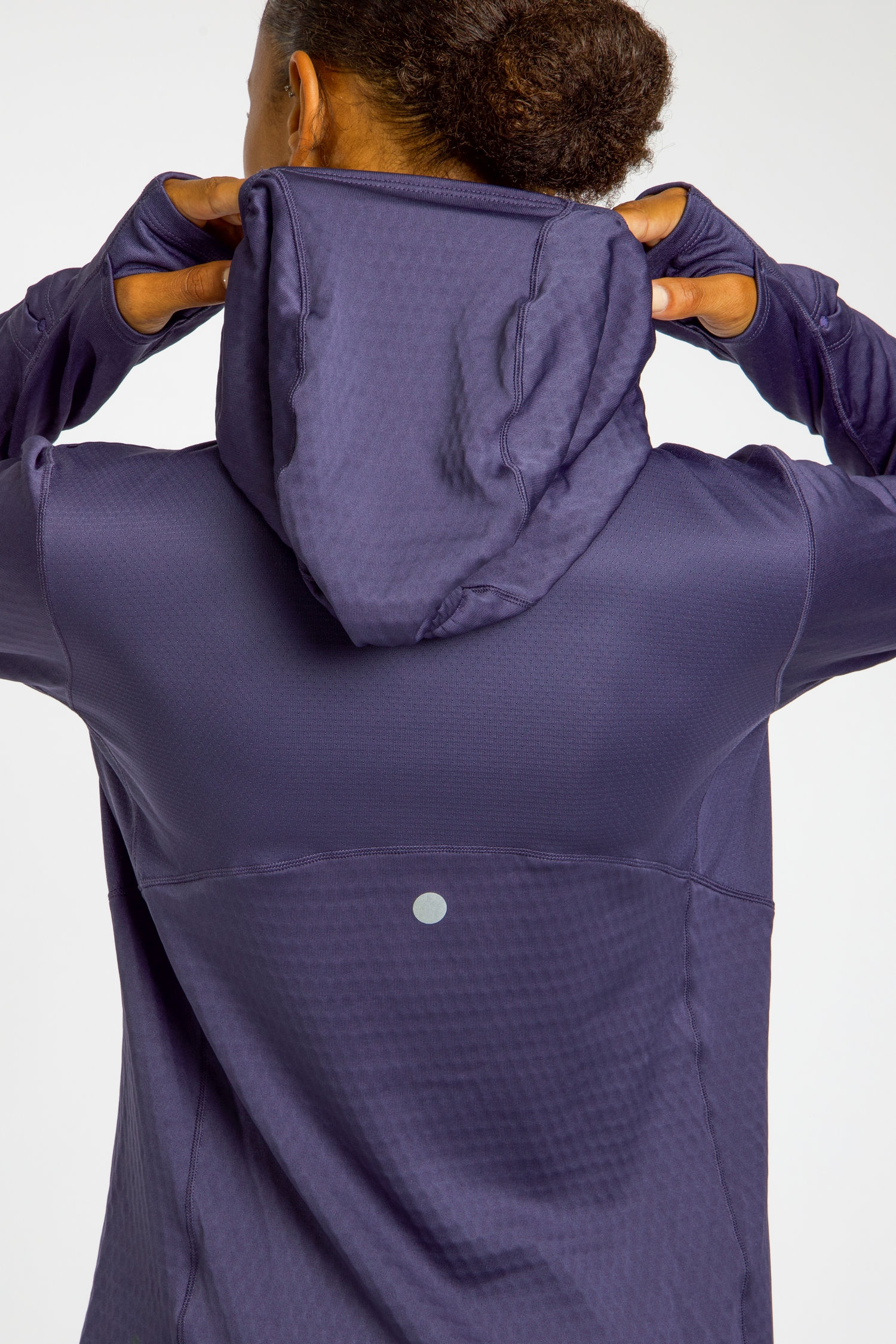 ASICS Road Winter Hoodie Damen Longsleeve in lila kaufen - Main Image