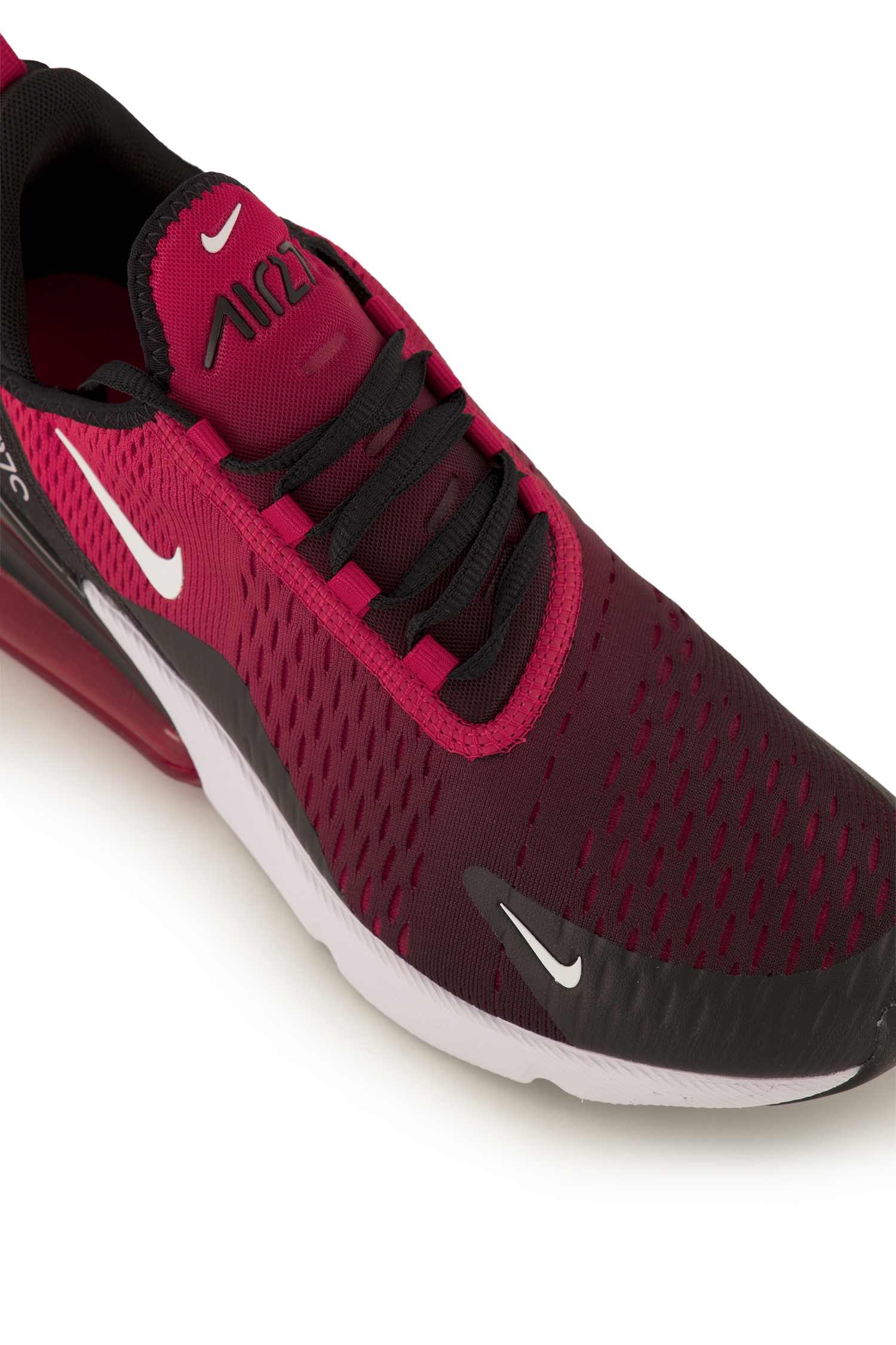 Chaussures Nike Nike Air Max 270 Rouge Bordeaux Baskets En Toile