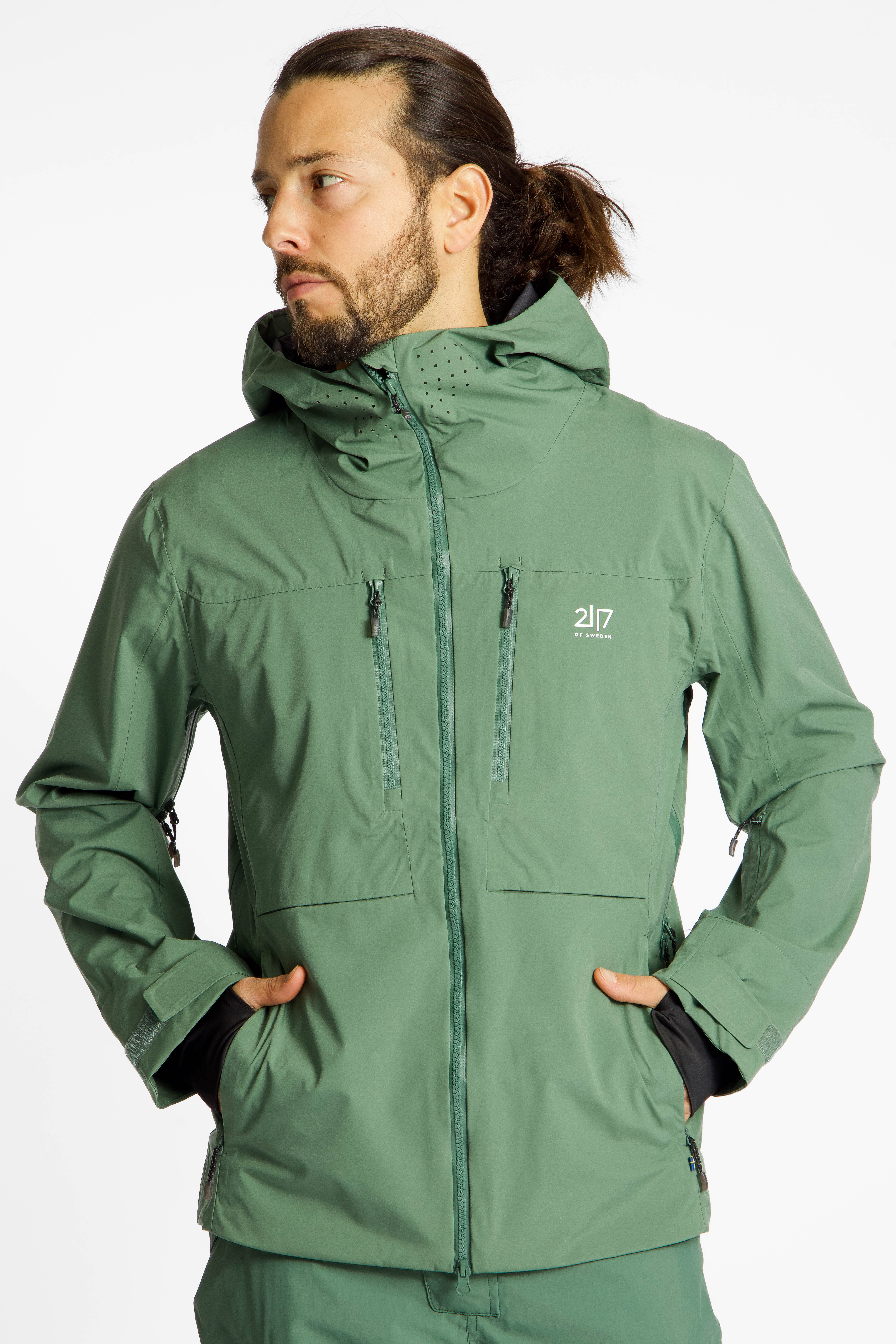 2117 OF SWEDEN Njarg 3L Herren Freeridejacke in grün kaufen