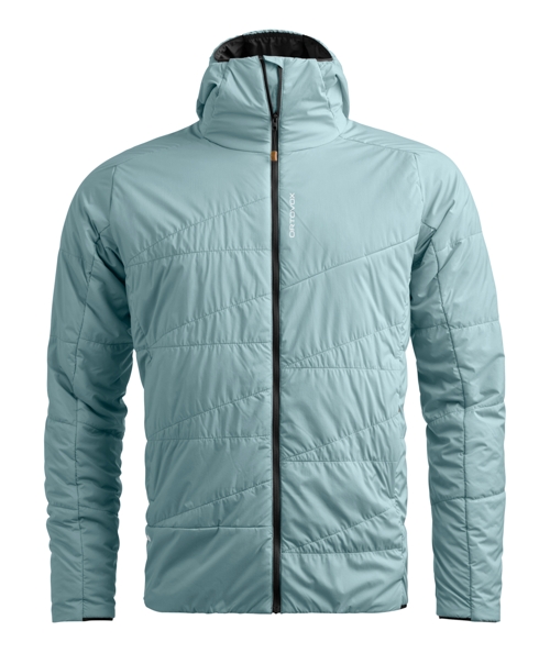 eru0212 Ortovox Swisswool Piz Duan Herren Midlayer in grau kaufen