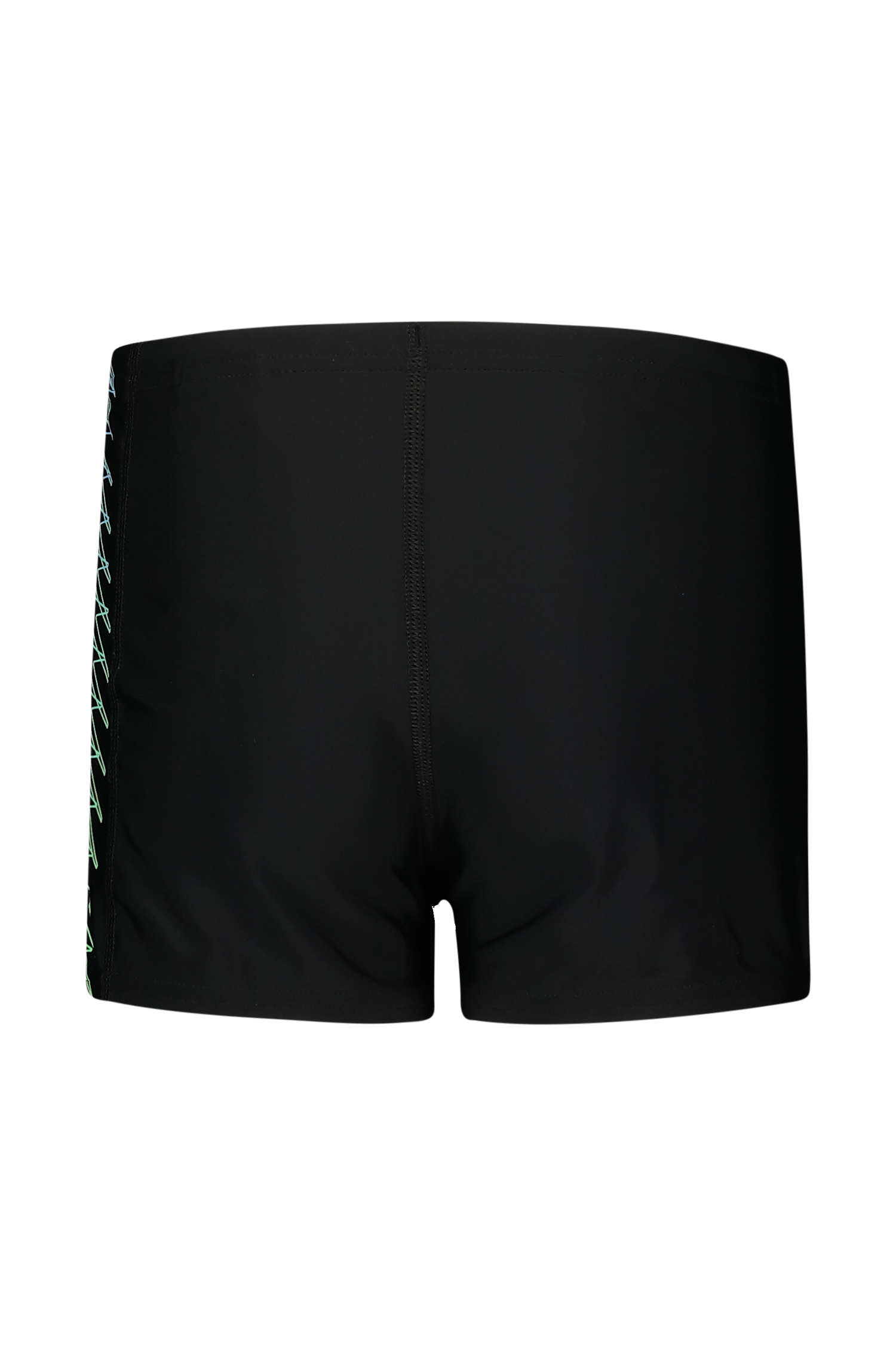 Speedo Plastisol Placement Jammer Maillot De Bain Garçon Noir/Vert - Résistant Chlore
