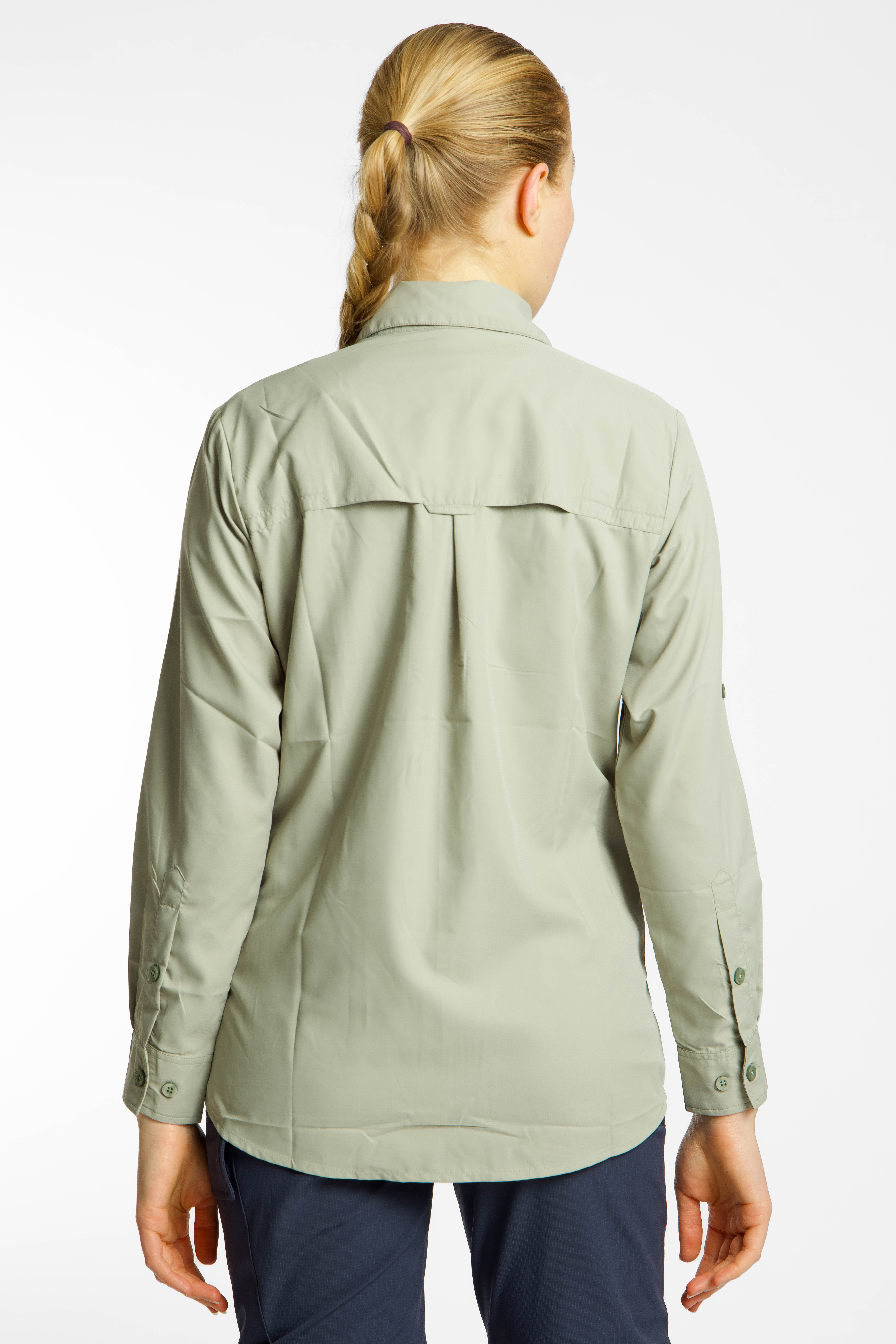 Chemise Rohan Sanctuary Femme, Bleu à Carreaux, Taille UK 14, Idéale Randonnée